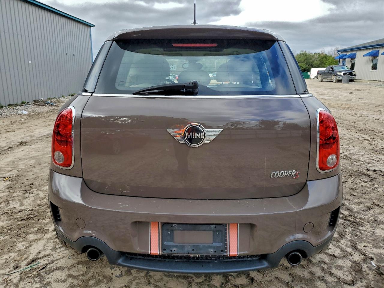 2013 Mini Cooper S Countryman Коричневый vin: WMWZC3C54DWP21302