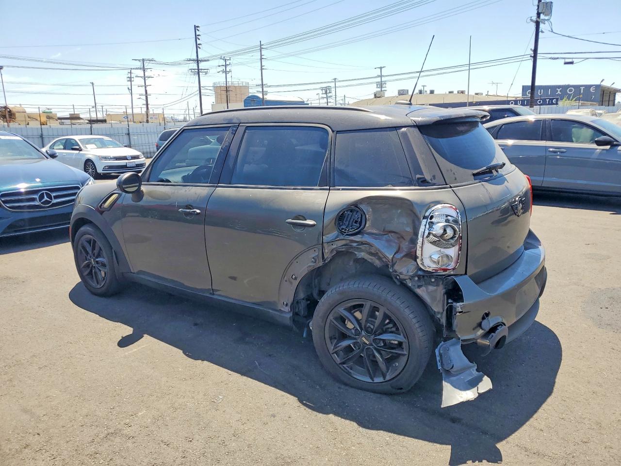2014 Mini Cooper S Countryman Gray vin: WMWZC3C54EWP28493