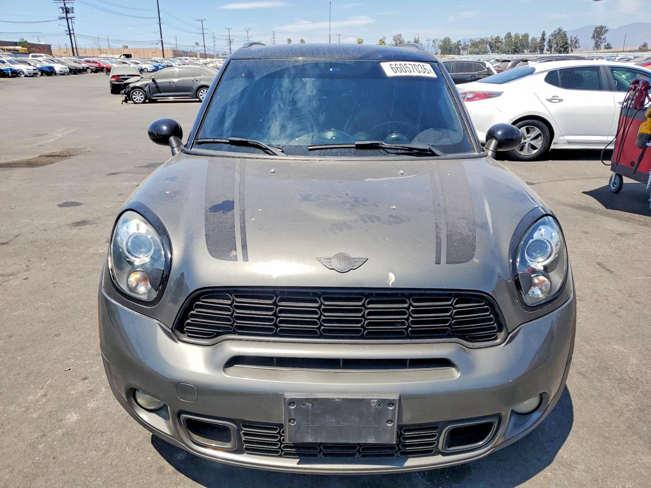 2014 Mini Cooper S Countryman Gray vin: WMWZC3C54EWP28493