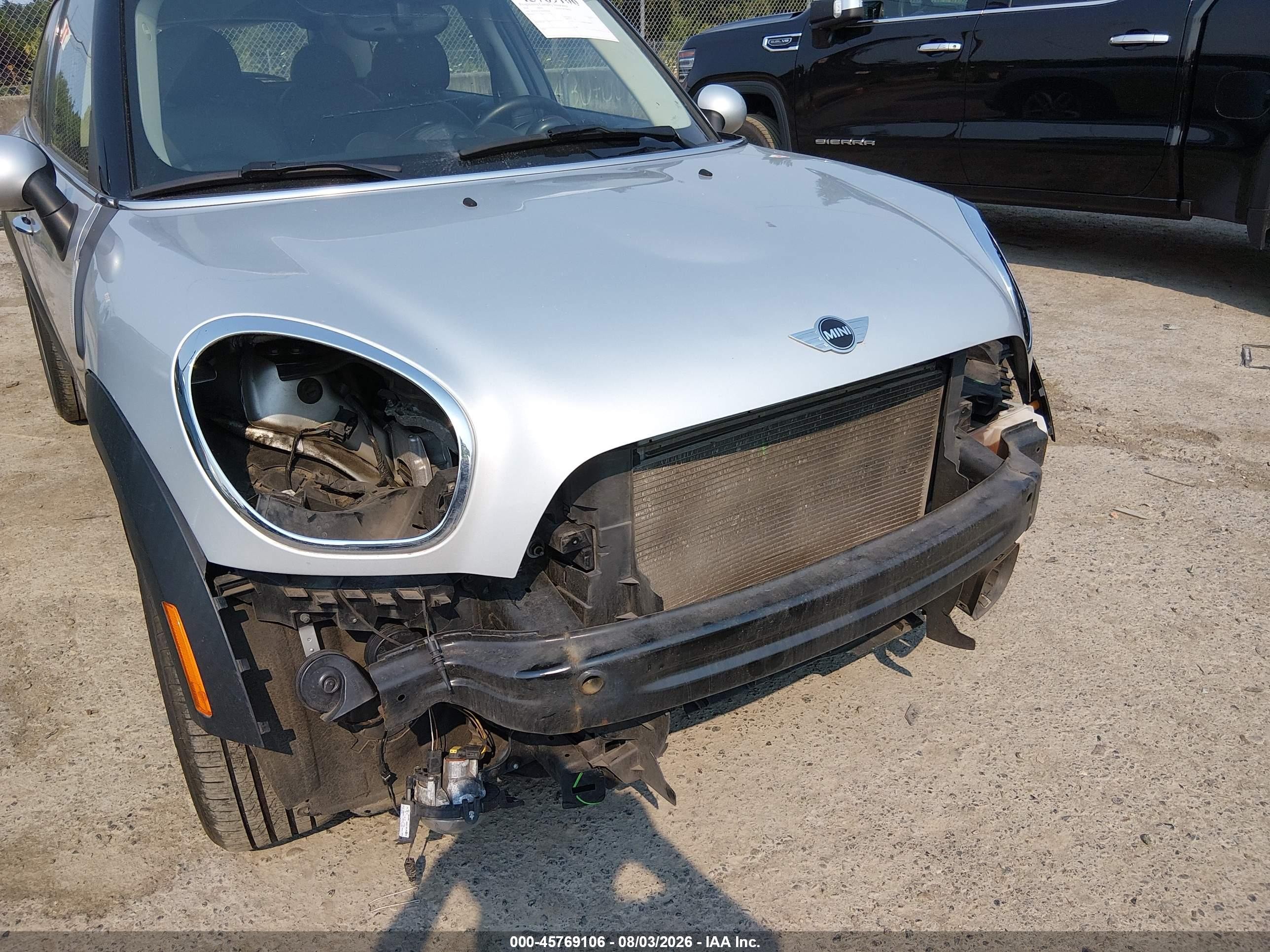 2014 Mini Countryman Cooper S Light Blue vin: WMWZC3C54EWP28509