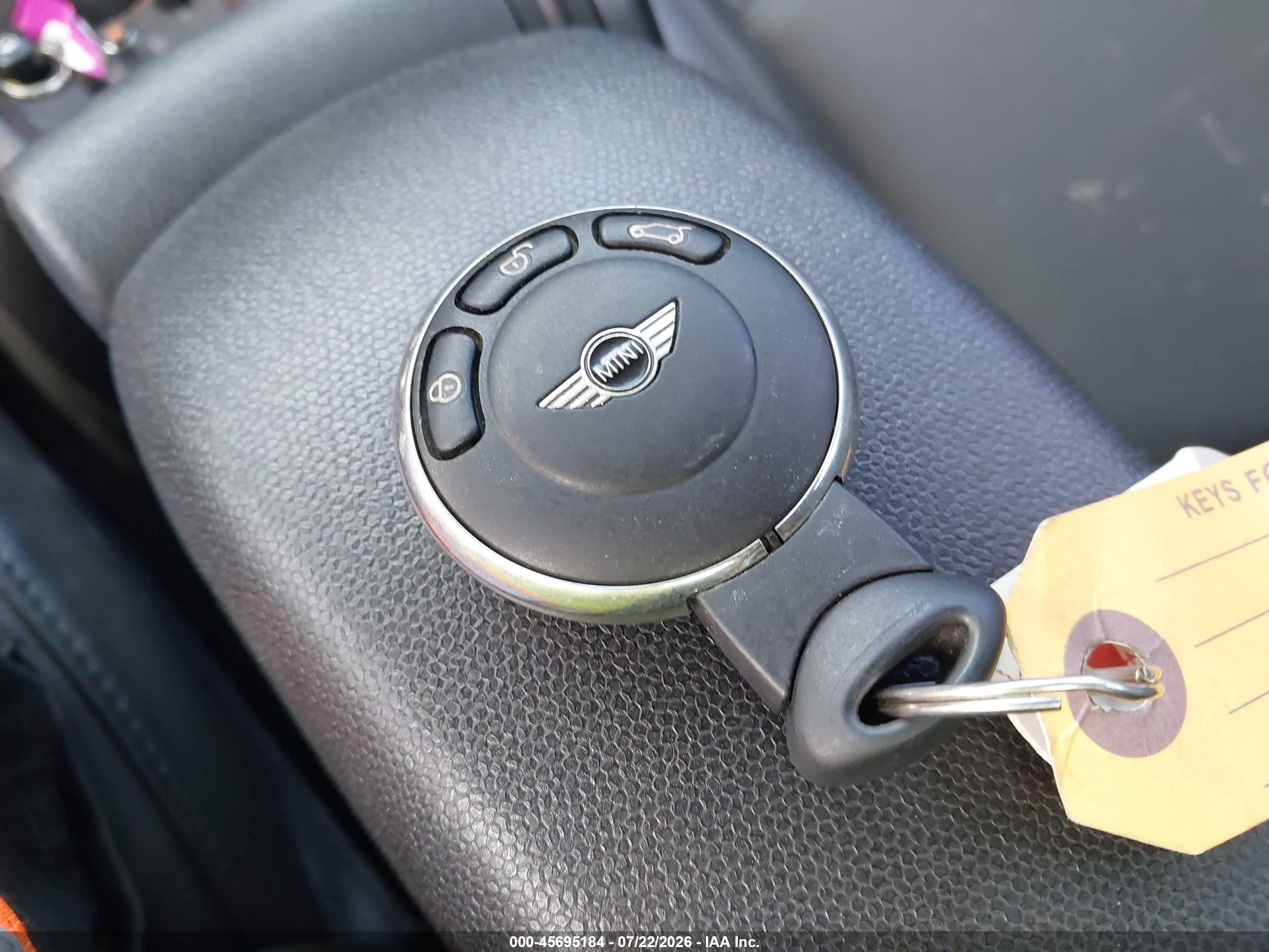 2015 Mini Countryman Cooper S Черный vin: WMWZC3C54FWT04958