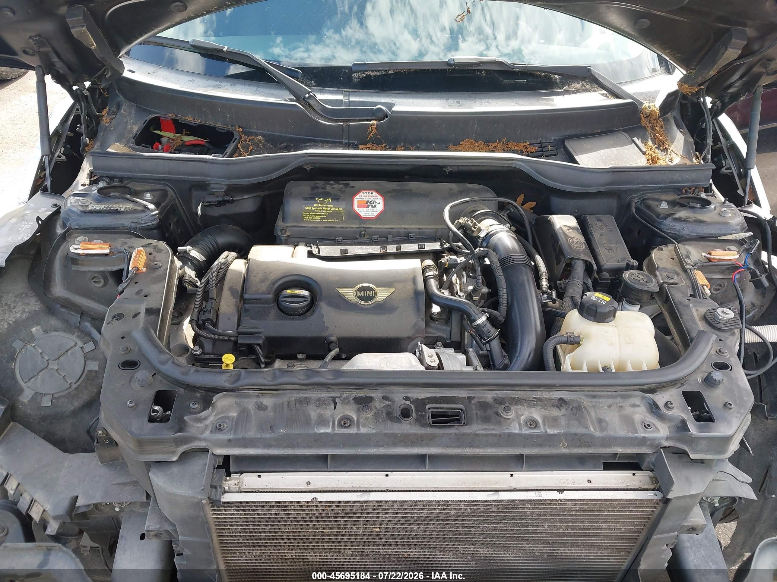2015 Mini Countryman Cooper S Черный vin: WMWZC3C54FWT04958