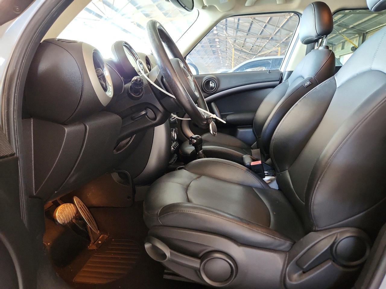 2012 Mini Cooper S Countryman Silver vin: WMWZC3C55CWL81463