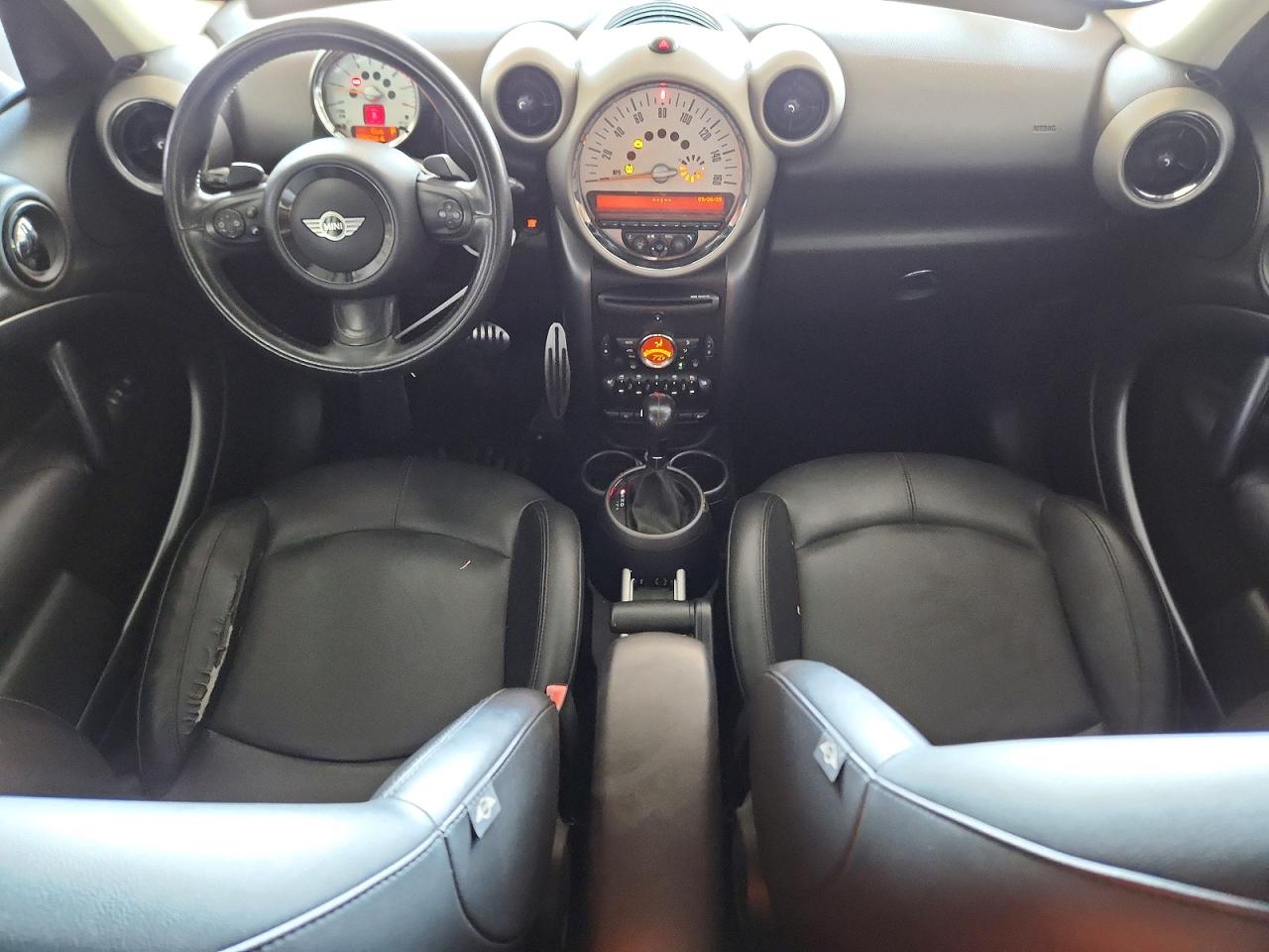 2012 Mini Cooper S Countryman Silver vin: WMWZC3C55CWL81463