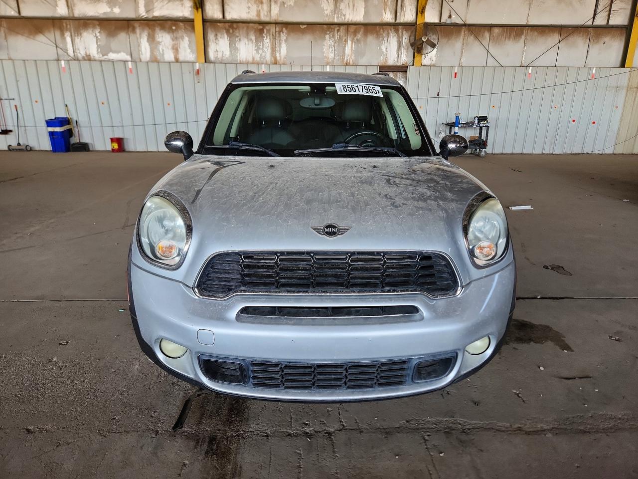 2012 Mini Cooper S Countryman Silver vin: WMWZC3C55CWL81463