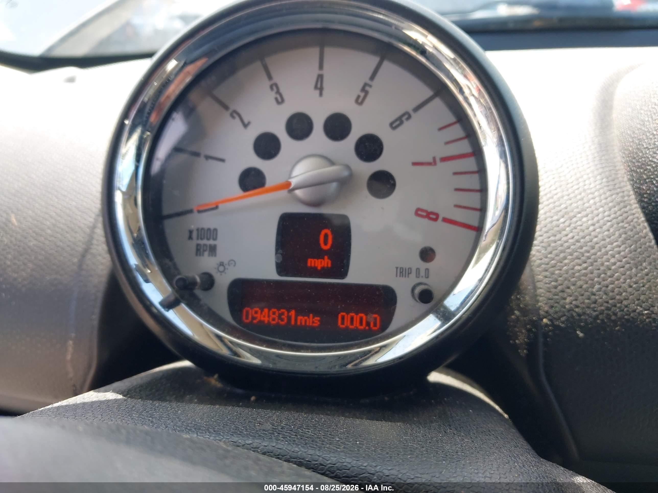 2012 Mini Cooper S Countryman   White vin: WMWZC3C55CWL83293