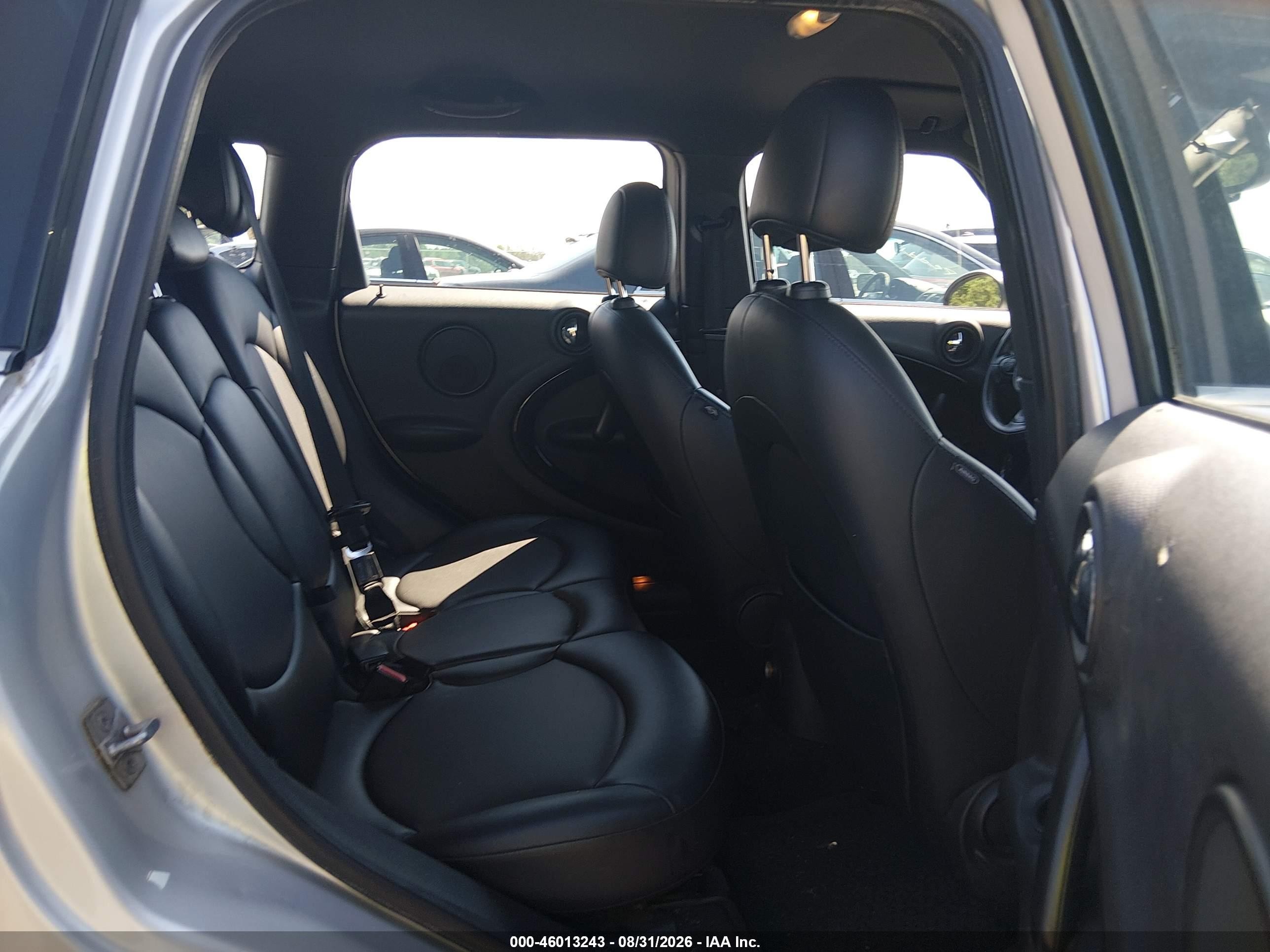 2012 Mini Cooper S Countryman   Silver vin: WMWZC3C55CWL83715
