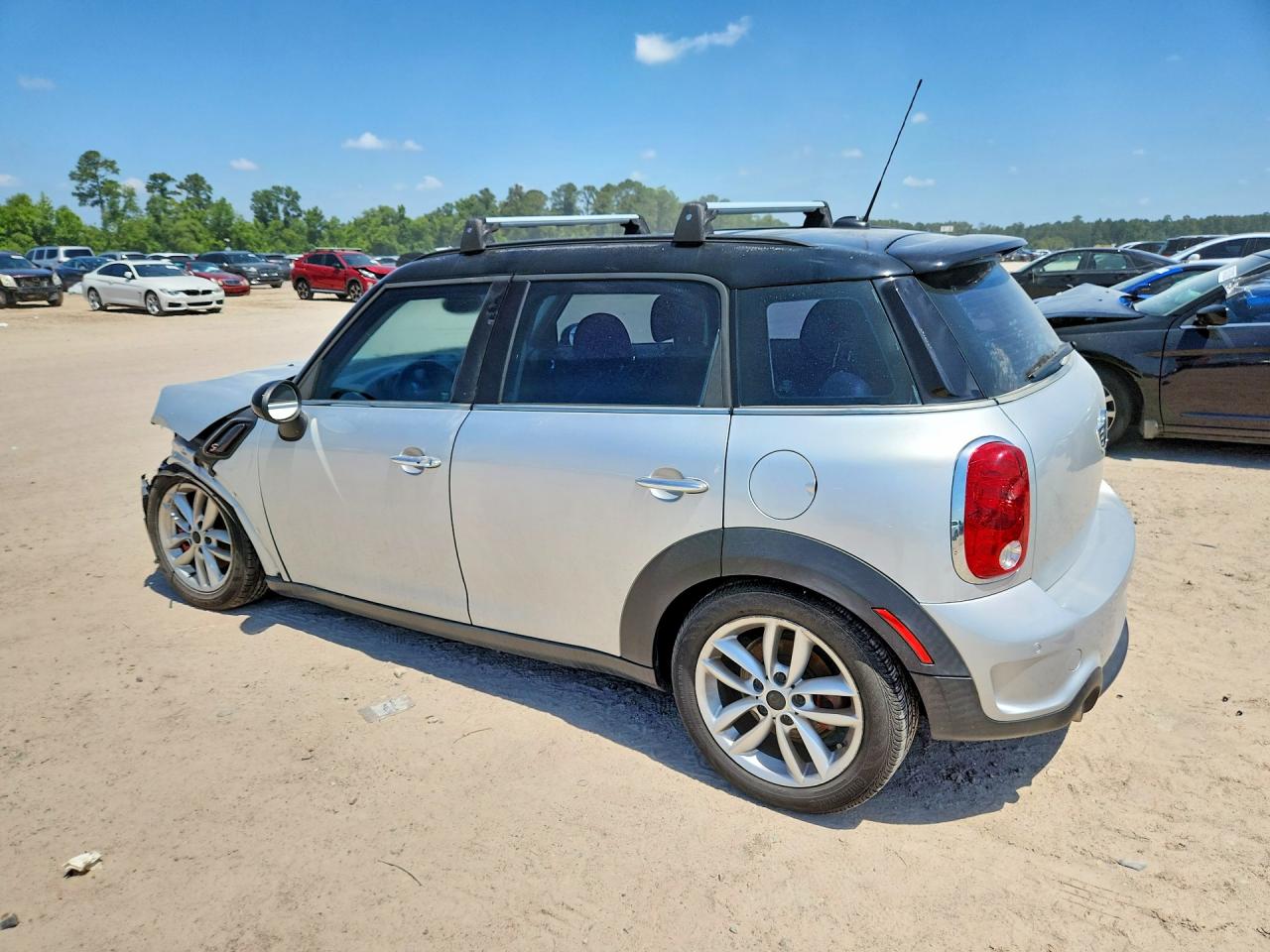 2012 Mini Cooper S Countryman Gray vin: WMWZC3C55CWL87408