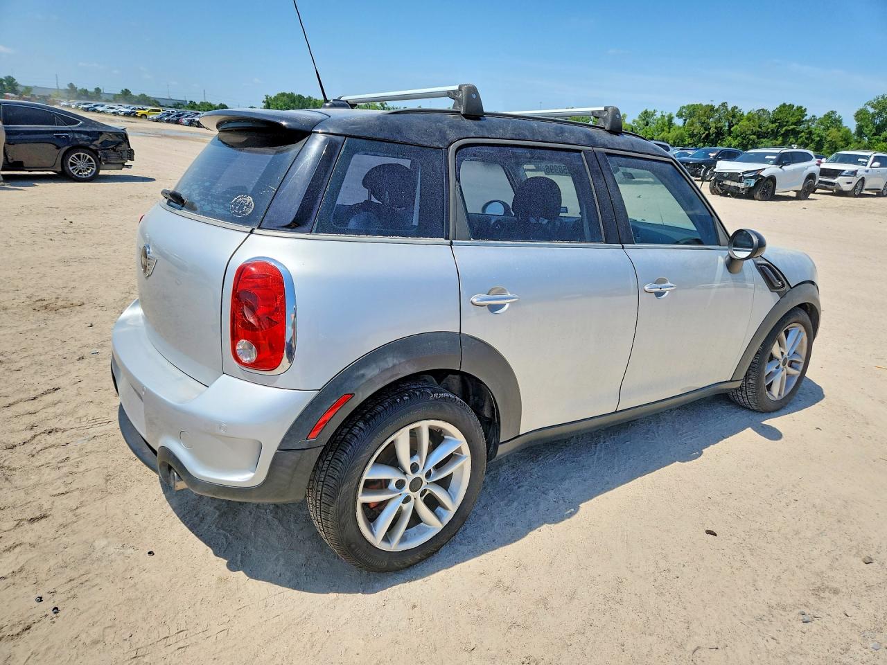 2012 Mini Cooper S Countryman Gray vin: WMWZC3C55CWL87408