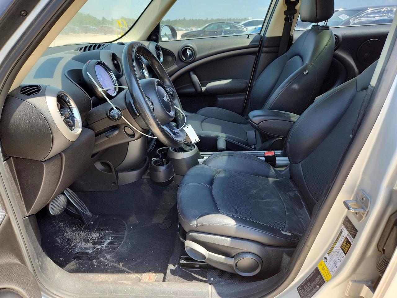 2012 Mini Cooper S Countryman Gray vin: WMWZC3C55CWL87408