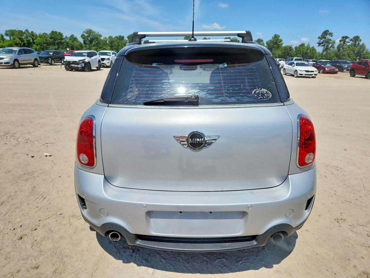 2012 Mini Cooper S Countryman Gray vin: WMWZC3C55CWL87408