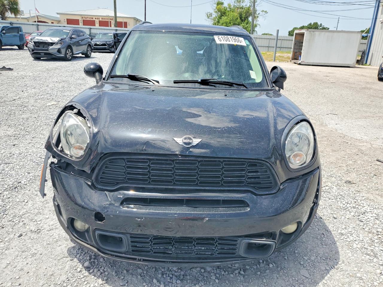 2013 Mini Cooper S Countryman Black vin: WMWZC3C55DWP22605