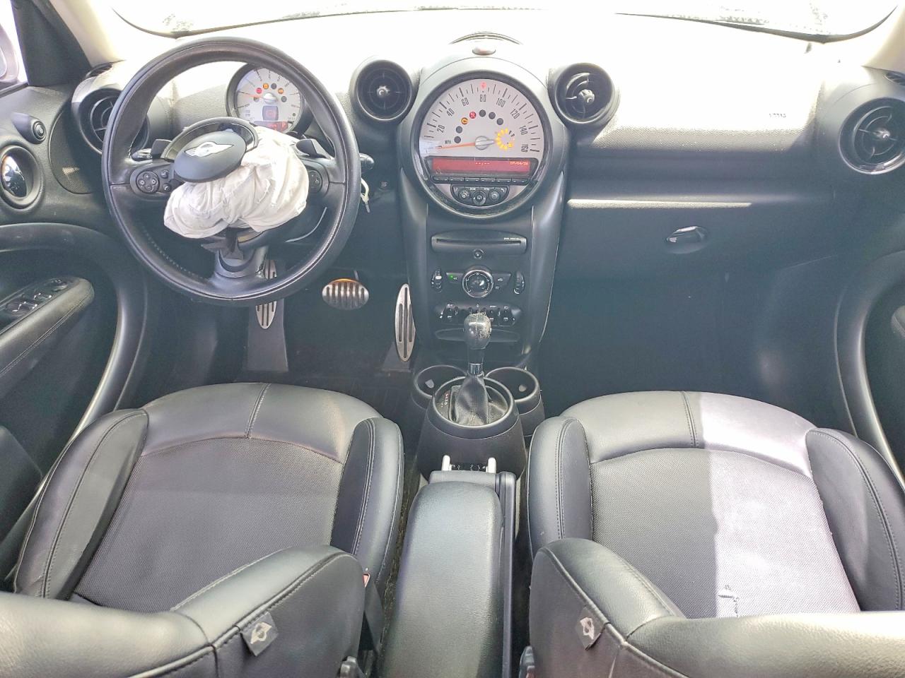 2013 Mini Cooper S Countryman Black vin: WMWZC3C55DWP22605
