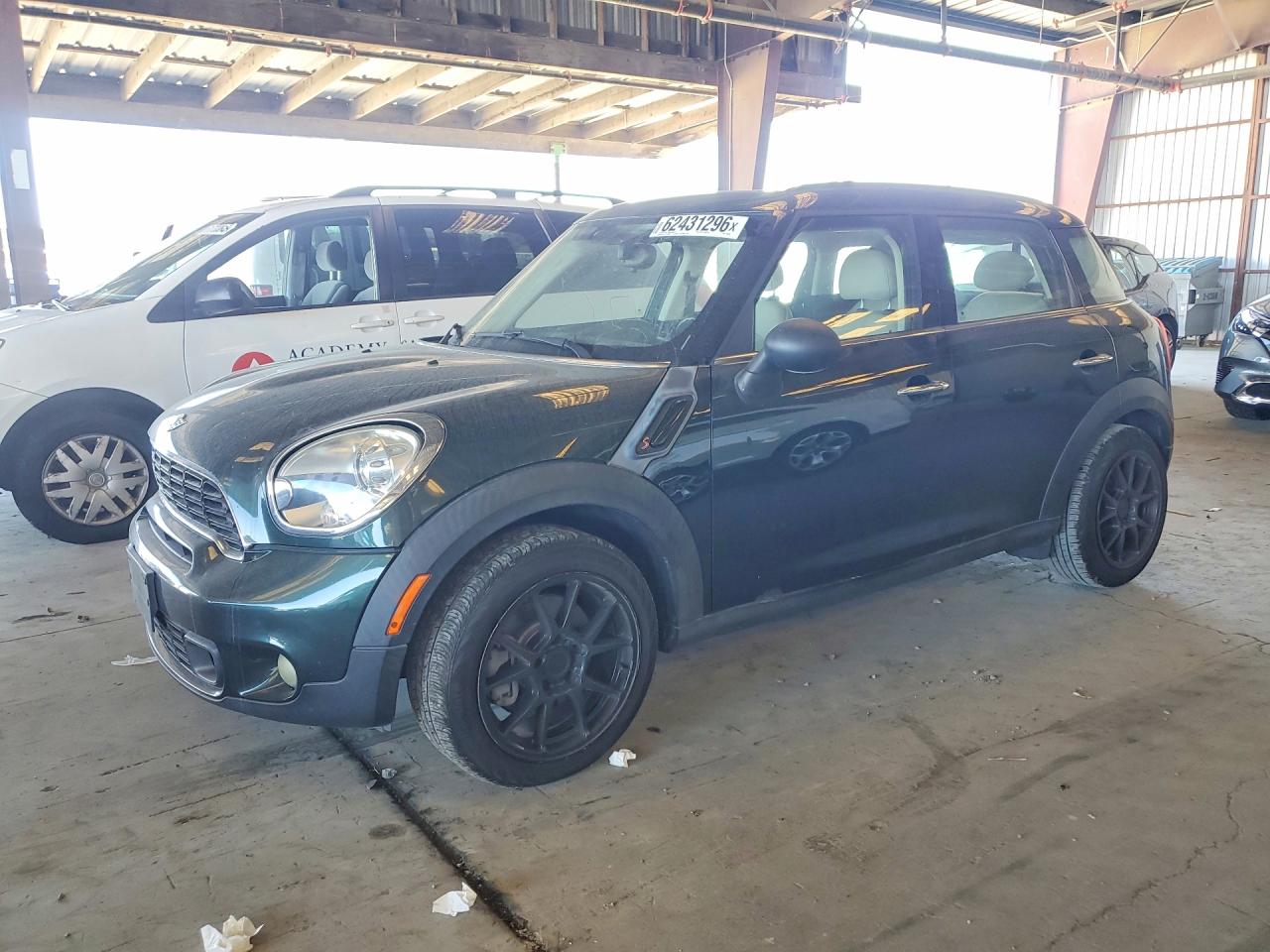 2014 Mini Cooper S Countryman Green vin: WMWZC3C55EWP25330