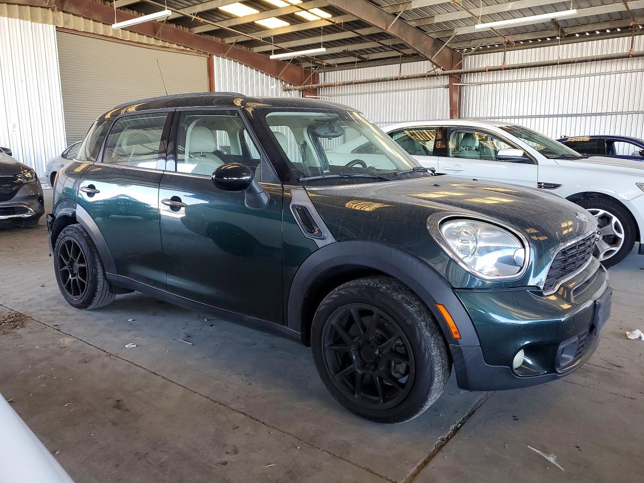 2014 Mini Cooper S Countryman Green vin: WMWZC3C55EWP25330