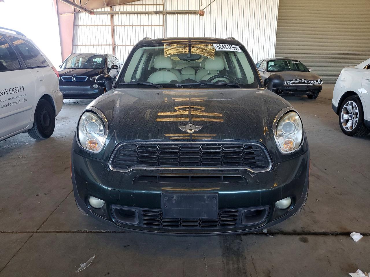 2014 Mini Cooper S Countryman Green vin: WMWZC3C55EWP25330