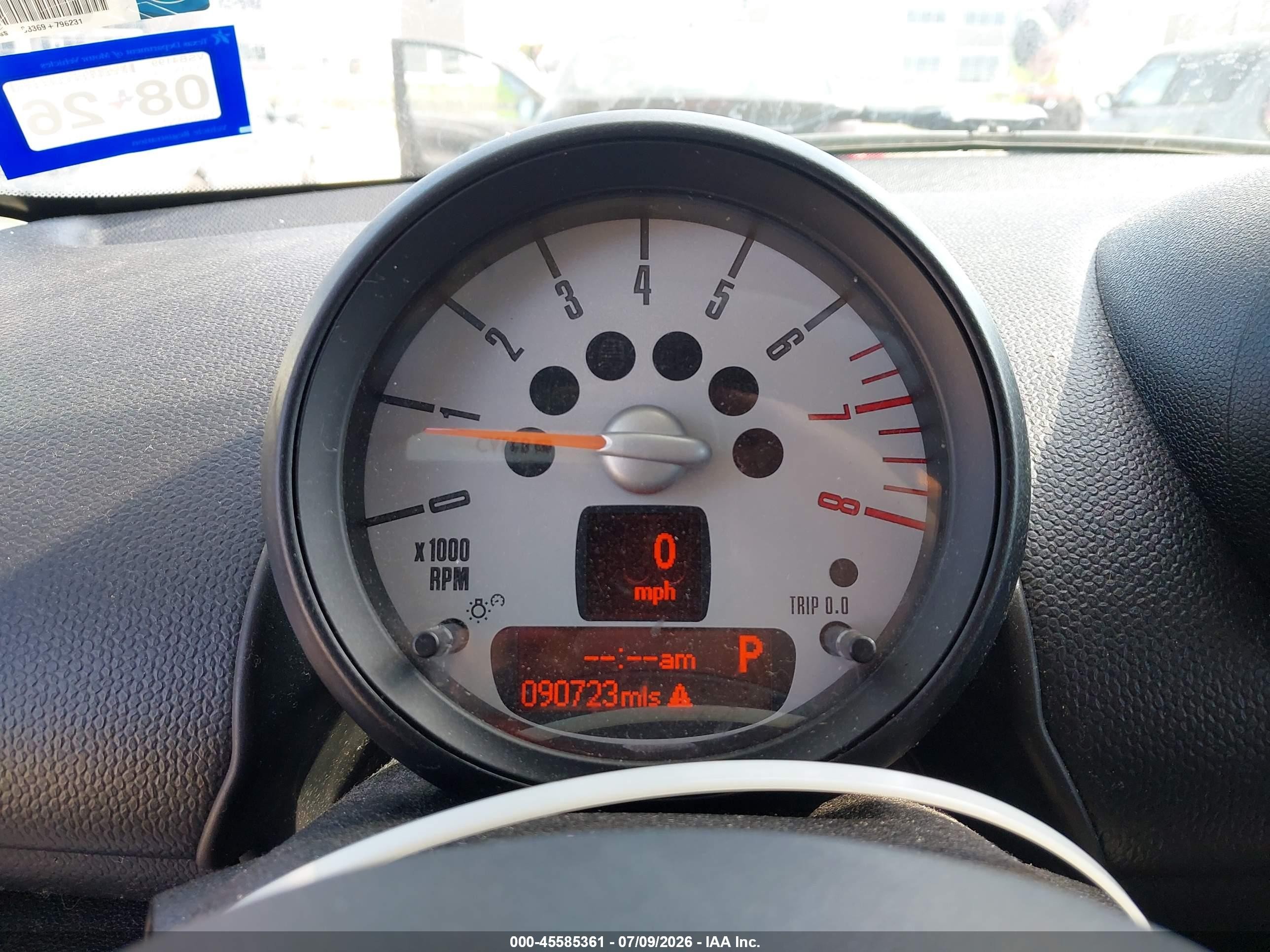 2014 Mini Countryman Cooper S Blue vin: WMWZC3C55EWP25957