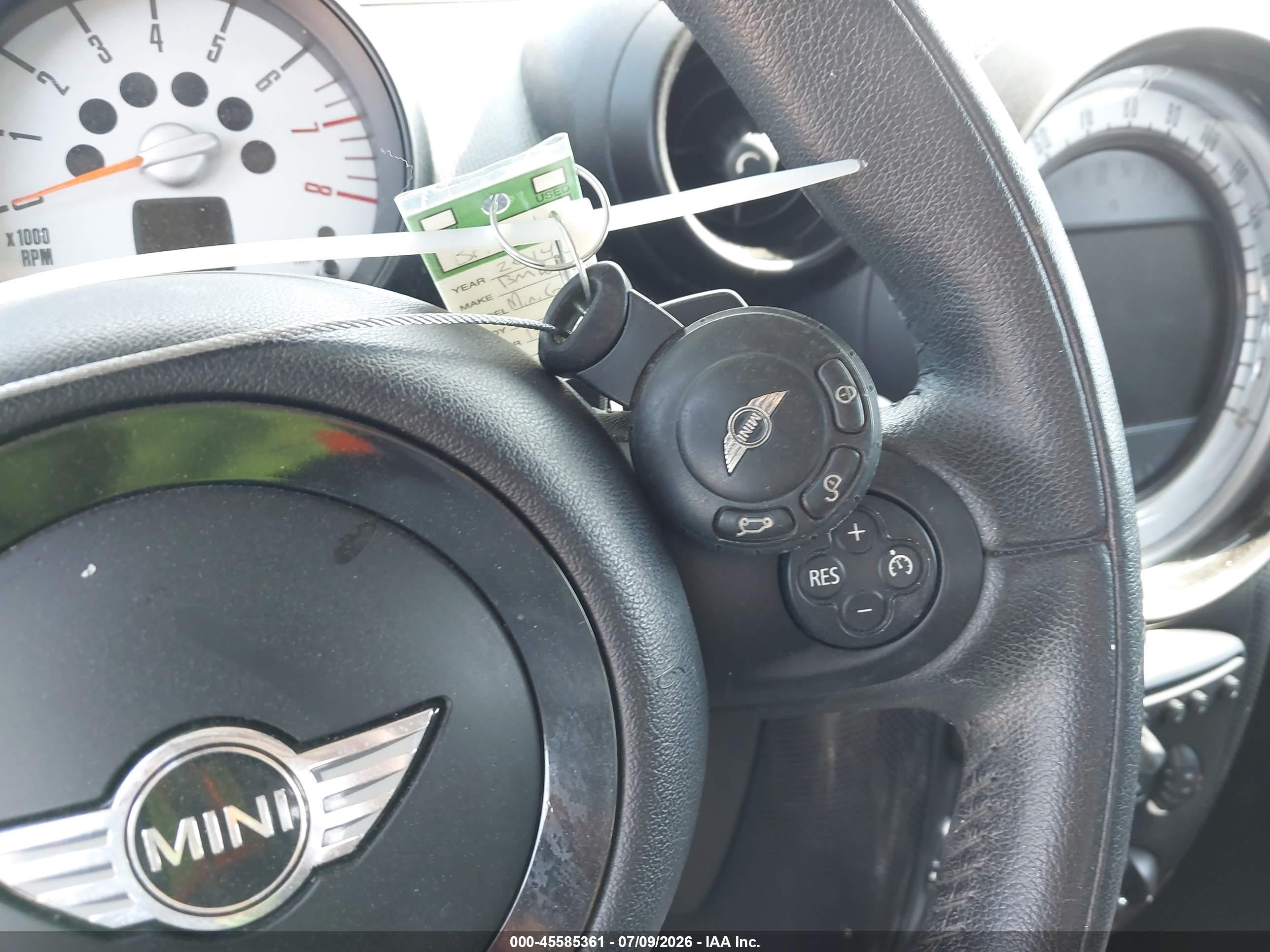 2014 Mini Countryman Cooper S Blue vin: WMWZC3C55EWP25957
