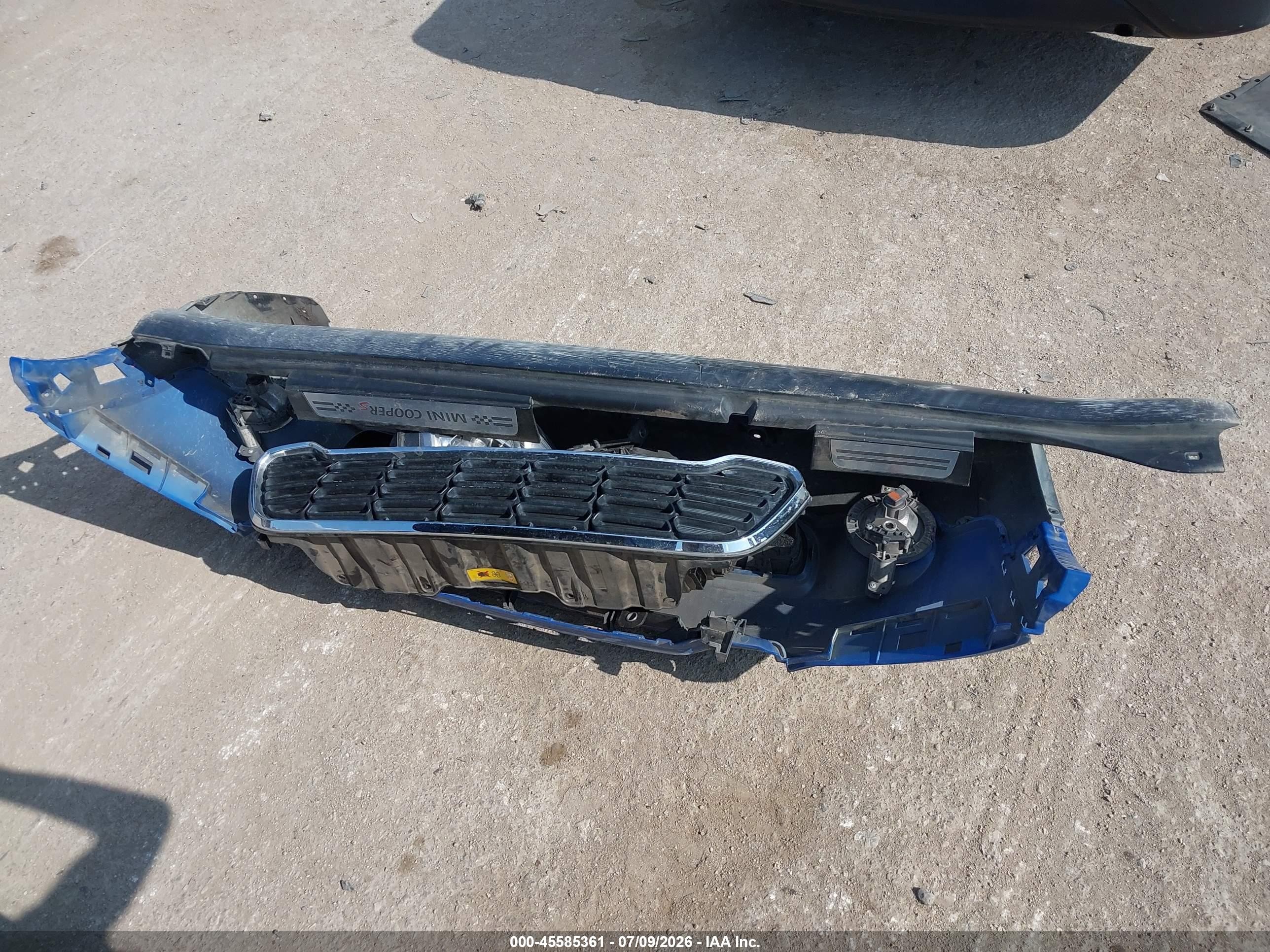 2014 Mini Countryman Cooper S Blue vin: WMWZC3C55EWP25957