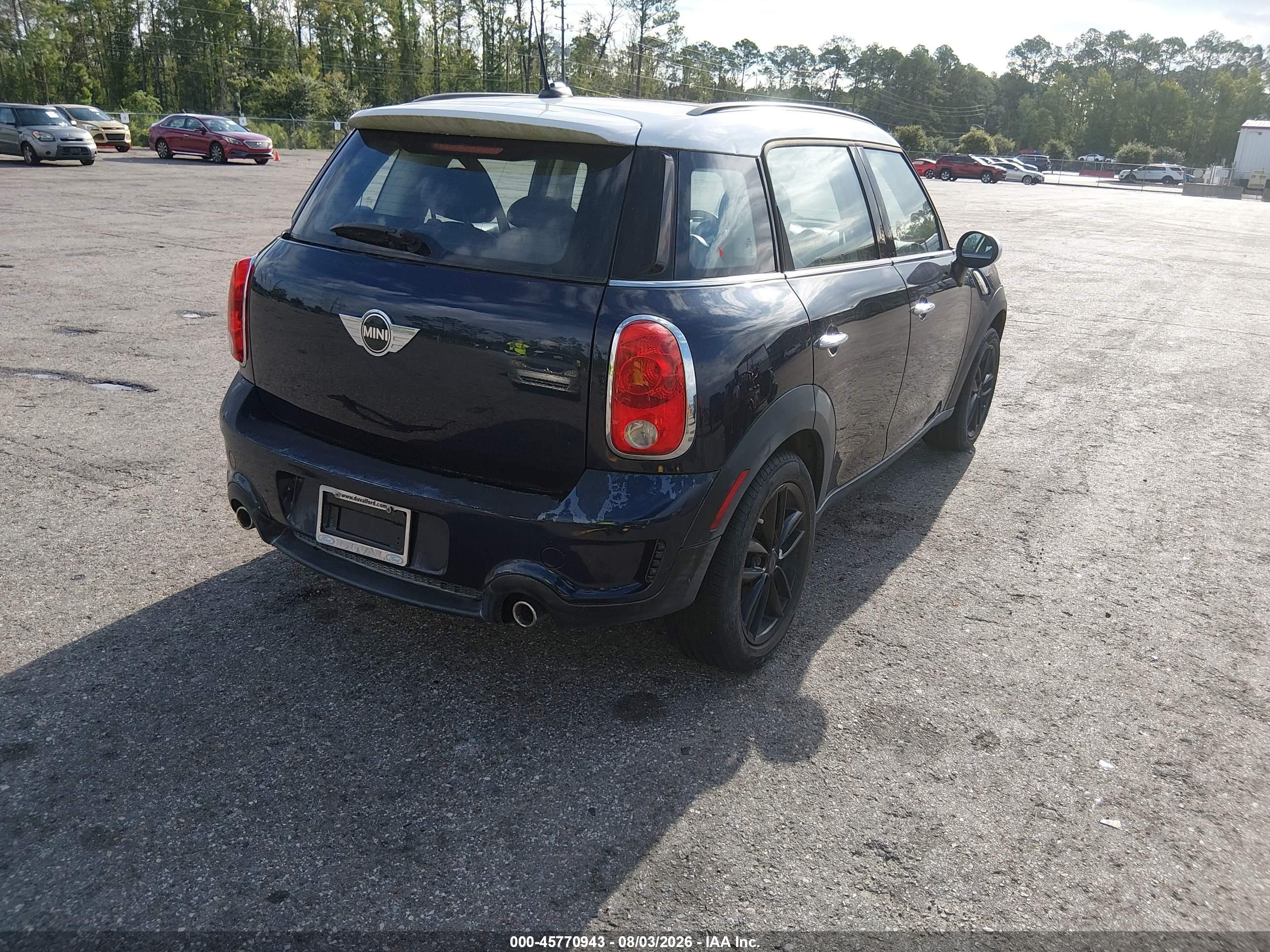 2015 Mini Countryman Cooper S Black vin: WMWZC3C55FWT04841