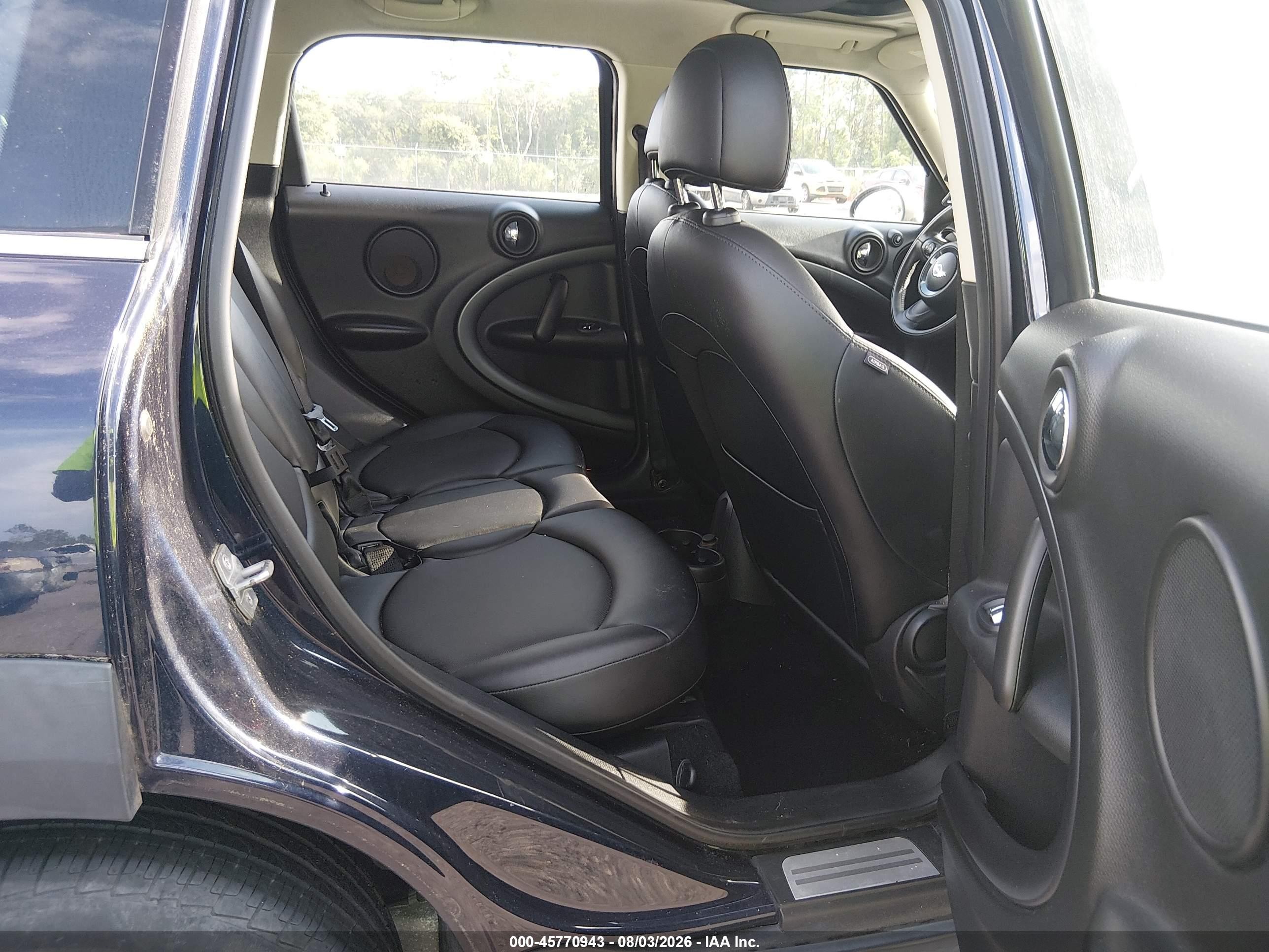 2015 Mini Countryman Cooper S Black vin: WMWZC3C55FWT04841