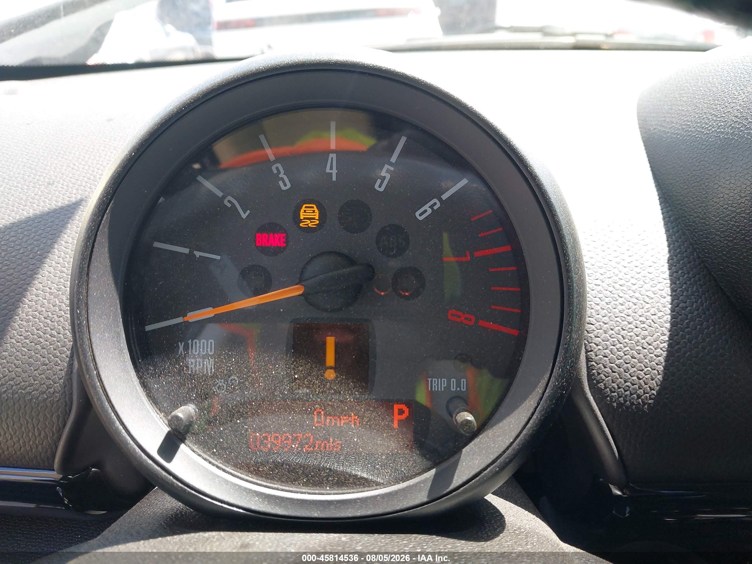2015 Mini Countryman Cooper S White vin: WMWZC3C55FWT06654