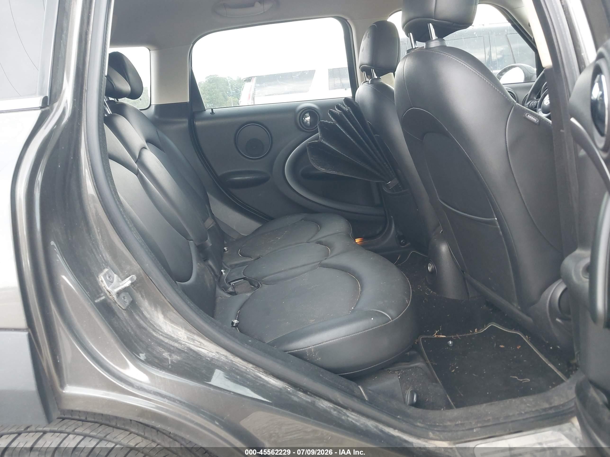 2012 Mini Cooper S Countryman   Gray vin: WMWZC3C56CWM28063