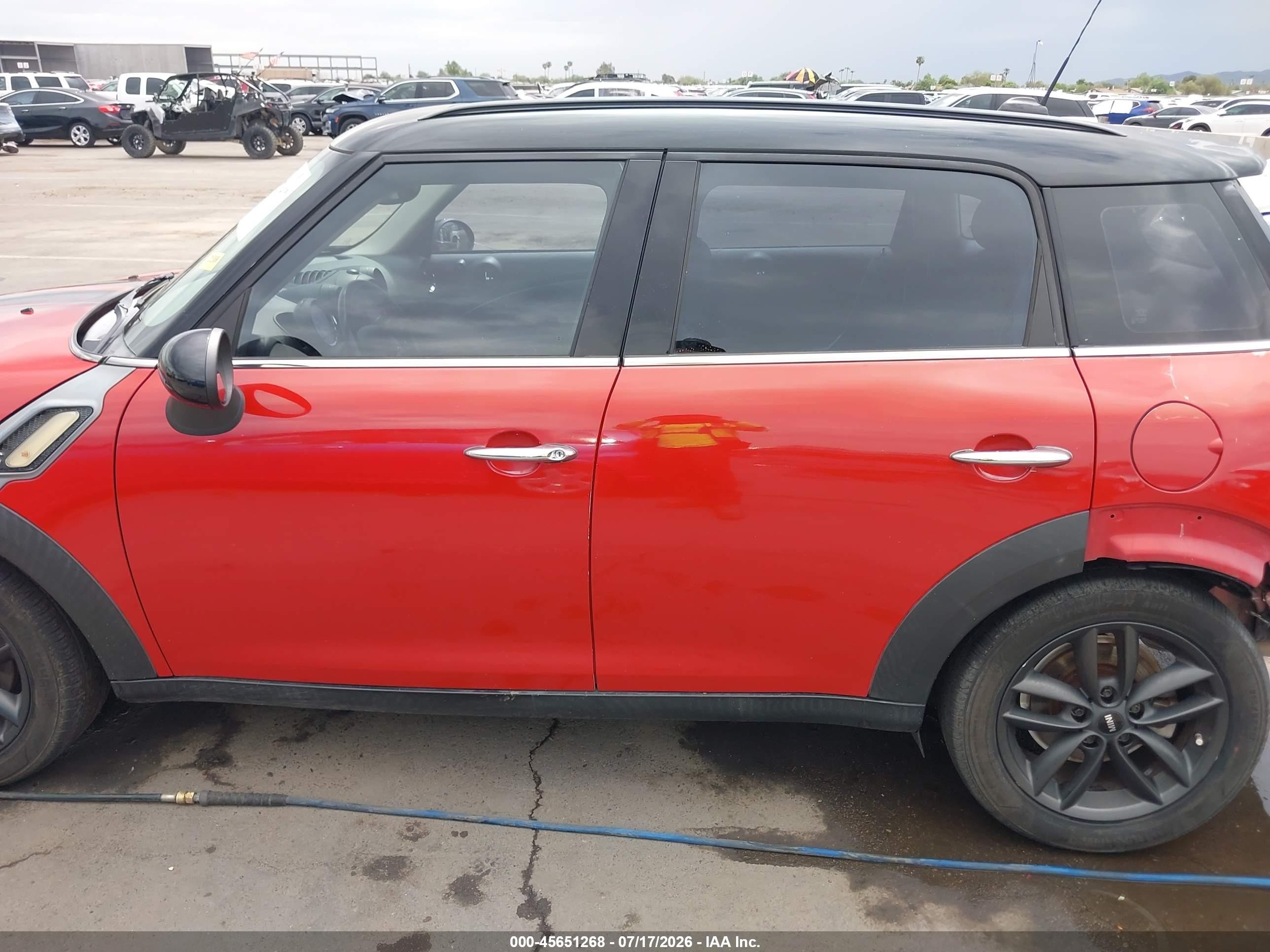 2013 Mini Countryman Cooper S Red vin: WMWZC3C56DWP21544