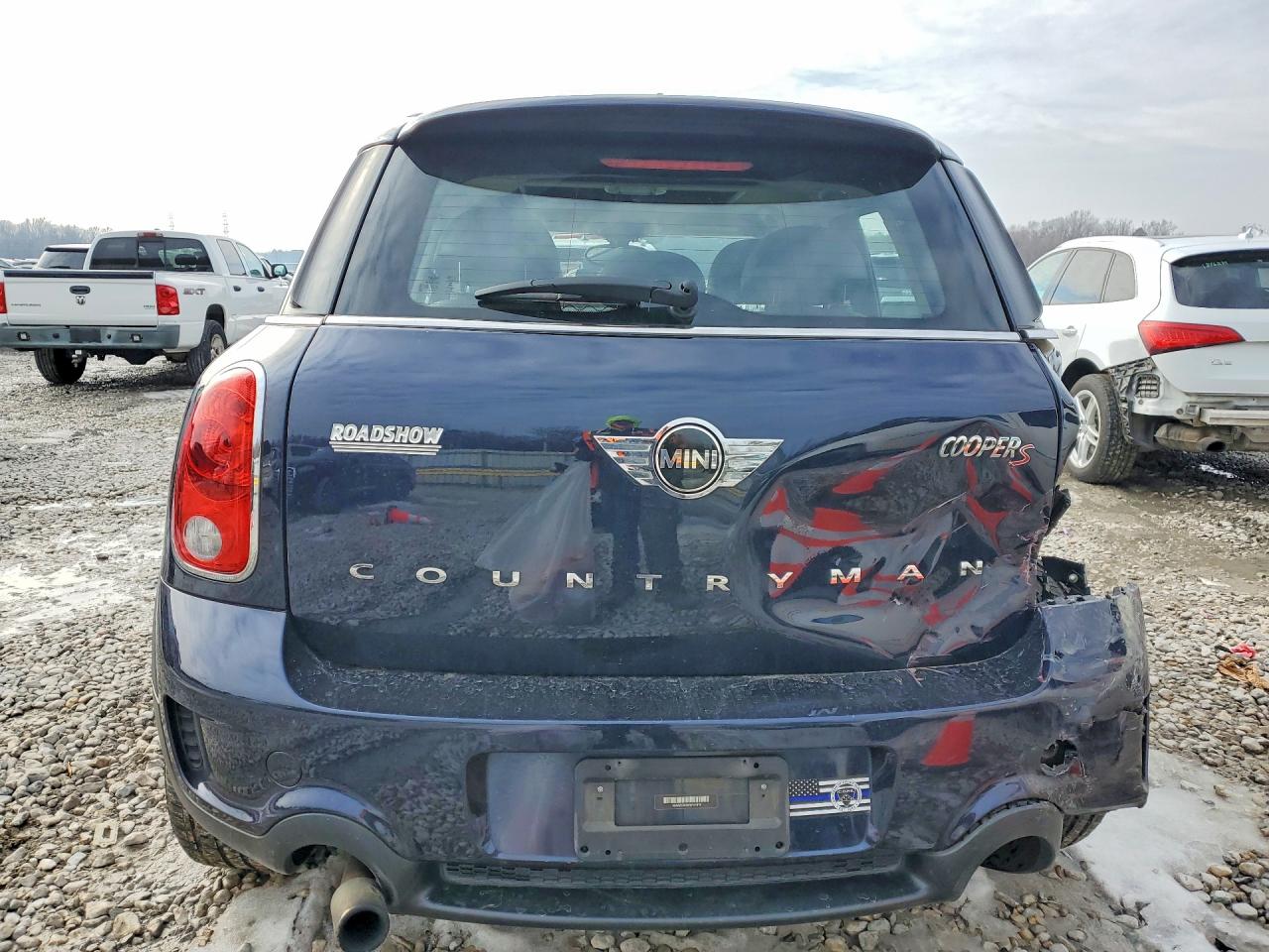 2015 Mini Cooper S Countryman Blue vin: WMWZC3C56FWT01818