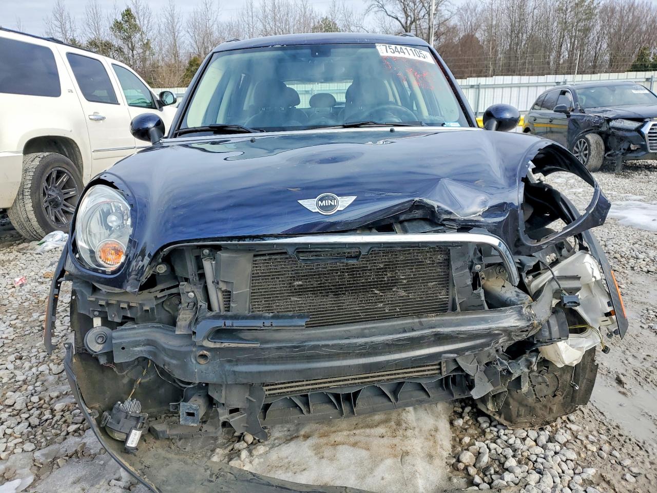 2015 Mini Cooper S Countryman Blue vin: WMWZC3C56FWT01818
