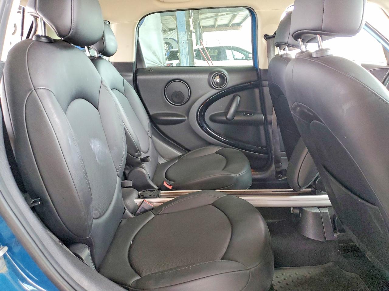 2011 Mini Cooper S Countryman Blue vin: WMWZC3C57BWL80362