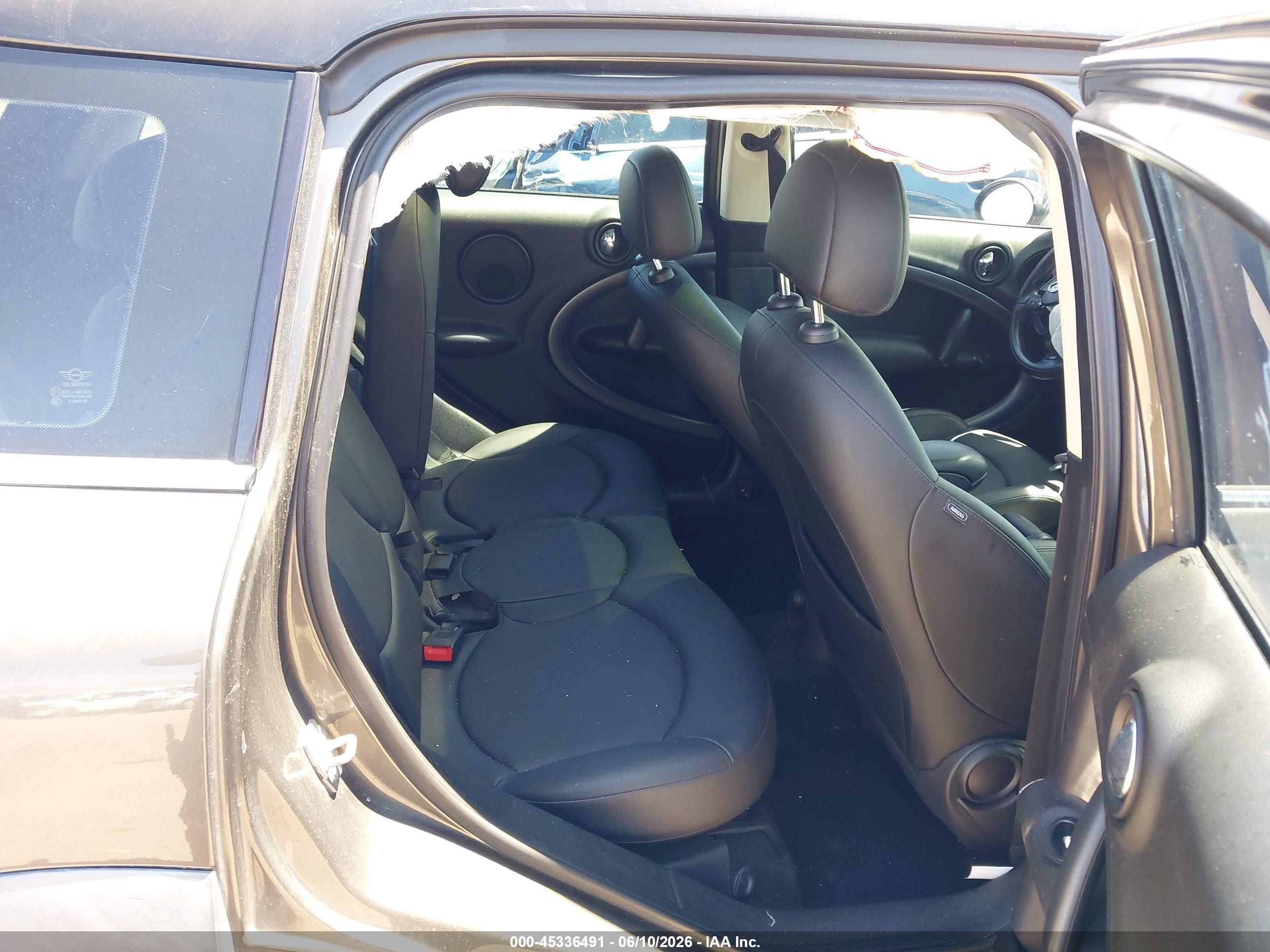 2012 Mini Cooper S Countryman   Gray vin: WMWZC3C57CWL84140