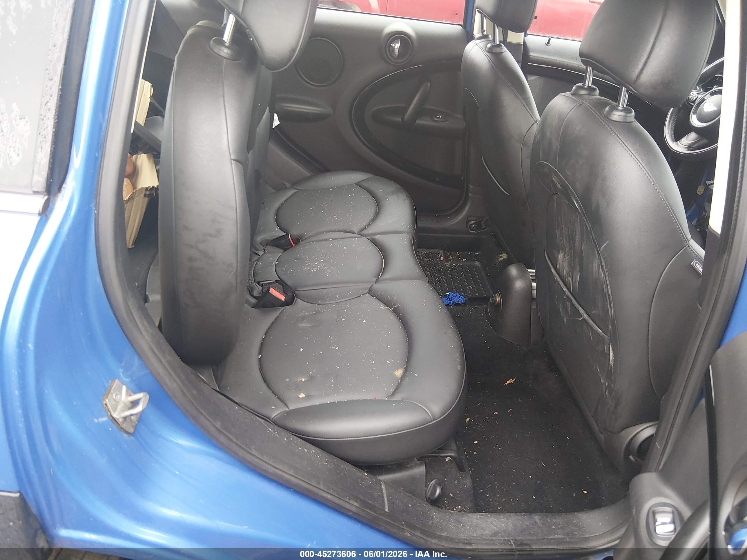 2013 Mini Countryman Cooper S Blue vin: WMWZC3C57DWM28350