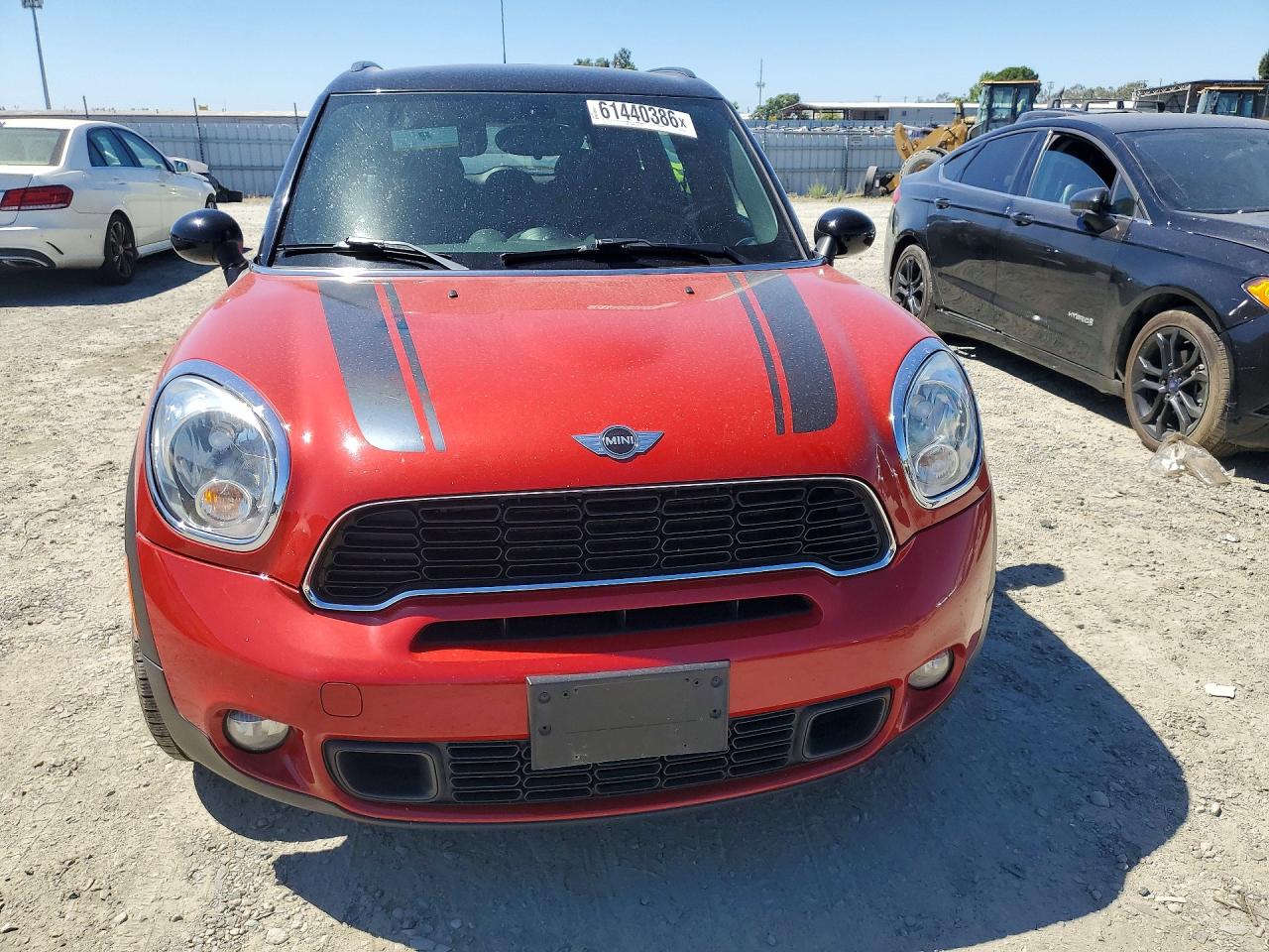 2014 Mini Cooper S Countryman Red vin: WMWZC3C57EWP25345