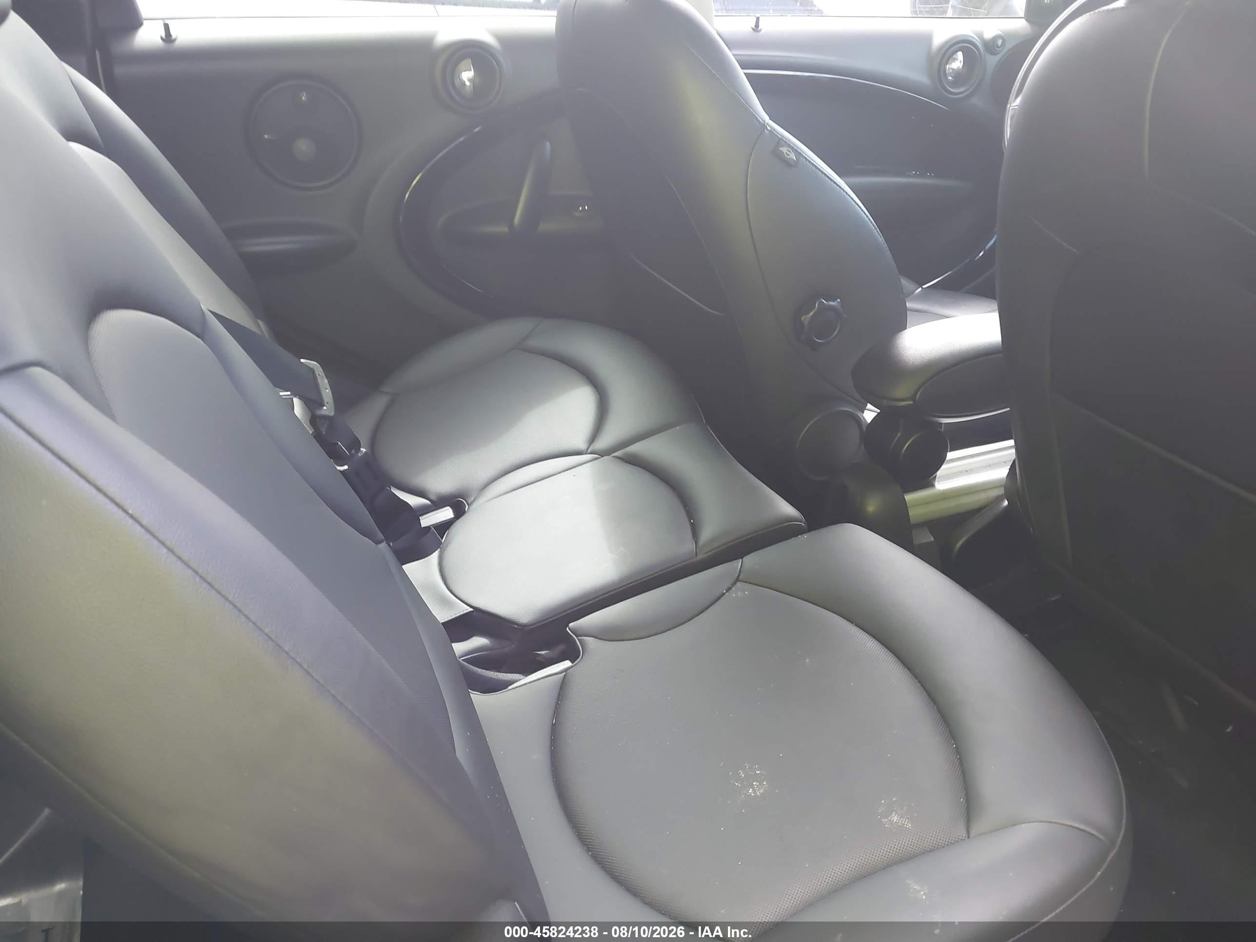 2014 Mini Countryman Cooper S White vin: WMWZC3C57EWP27029