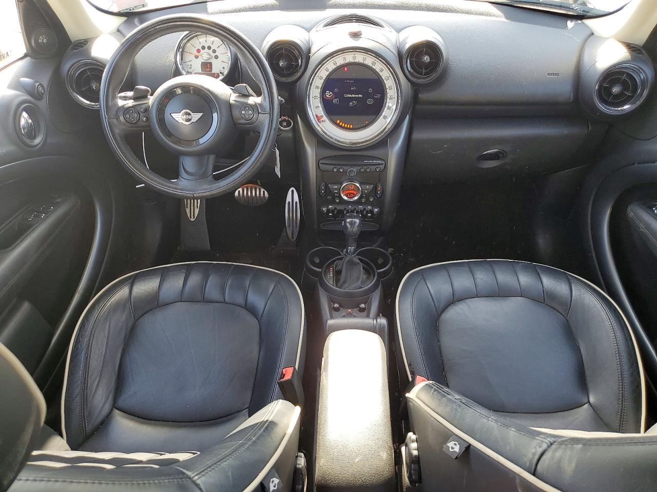 2014 Mini Cooper S Countryman Silver vin: WMWZC3C57EWP28570