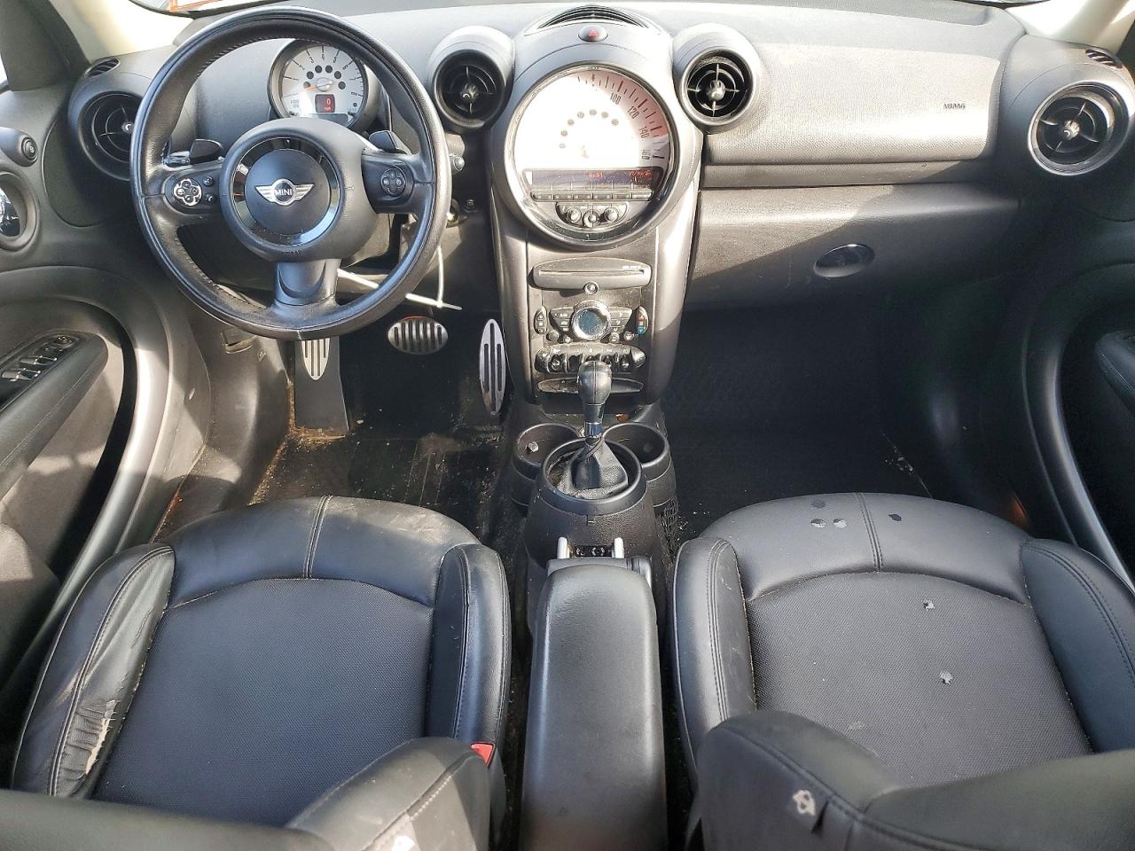2014 Mini Cooper S Countryman Brown vin: WMWZC3C57EWP29671