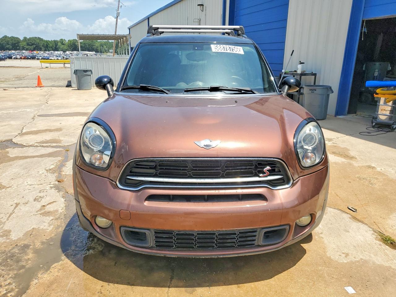 2015 Mini Cooper S Countryman Brown vin: WMWZC3C57FWT01679