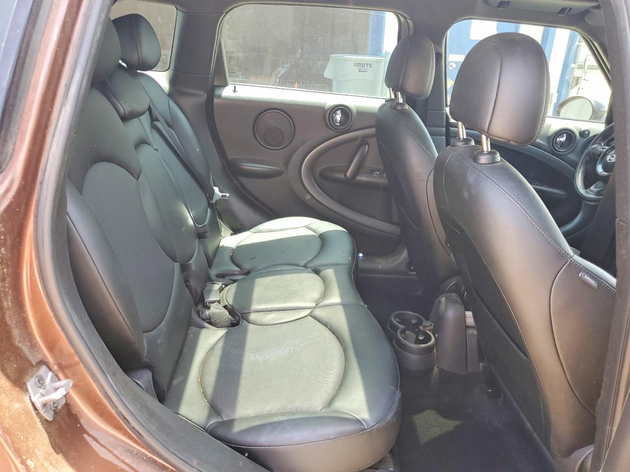 2015 Mini Cooper S Countryman Brown vin: WMWZC3C57FWT01679