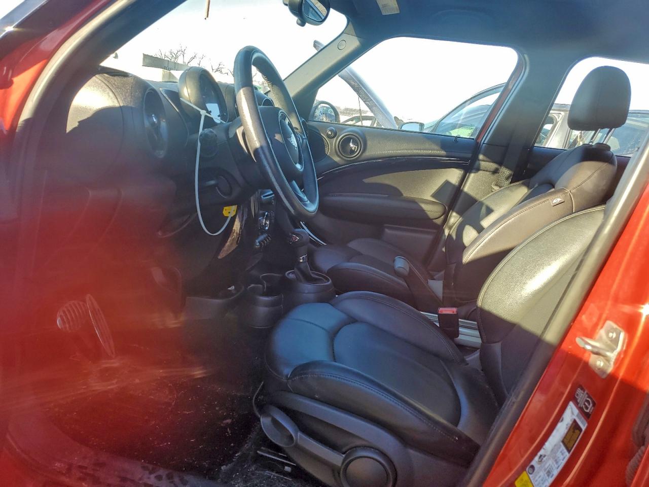 2015 Mini Cooper S Countryman Red vin: WMWZC3C57FWT03643