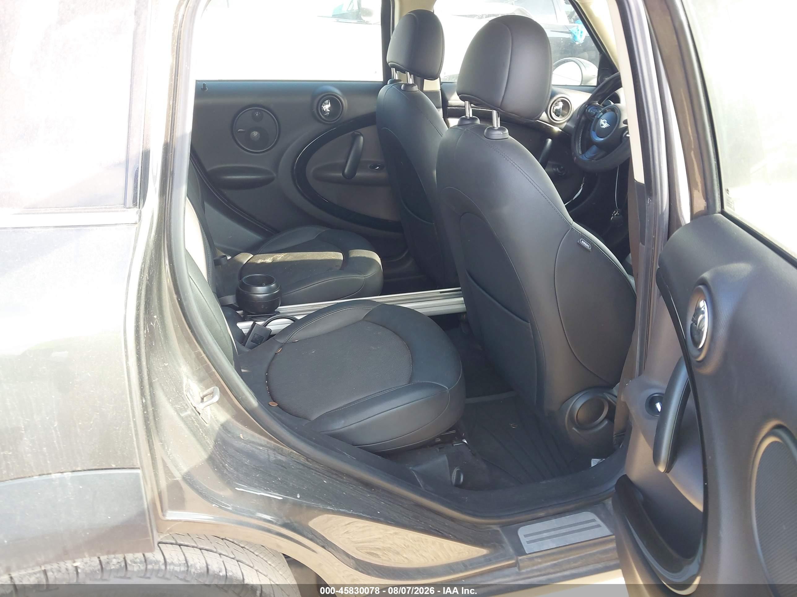 2011 Mini Cooper S Countryman   Gray vin: WMWZC3C58BWH97749