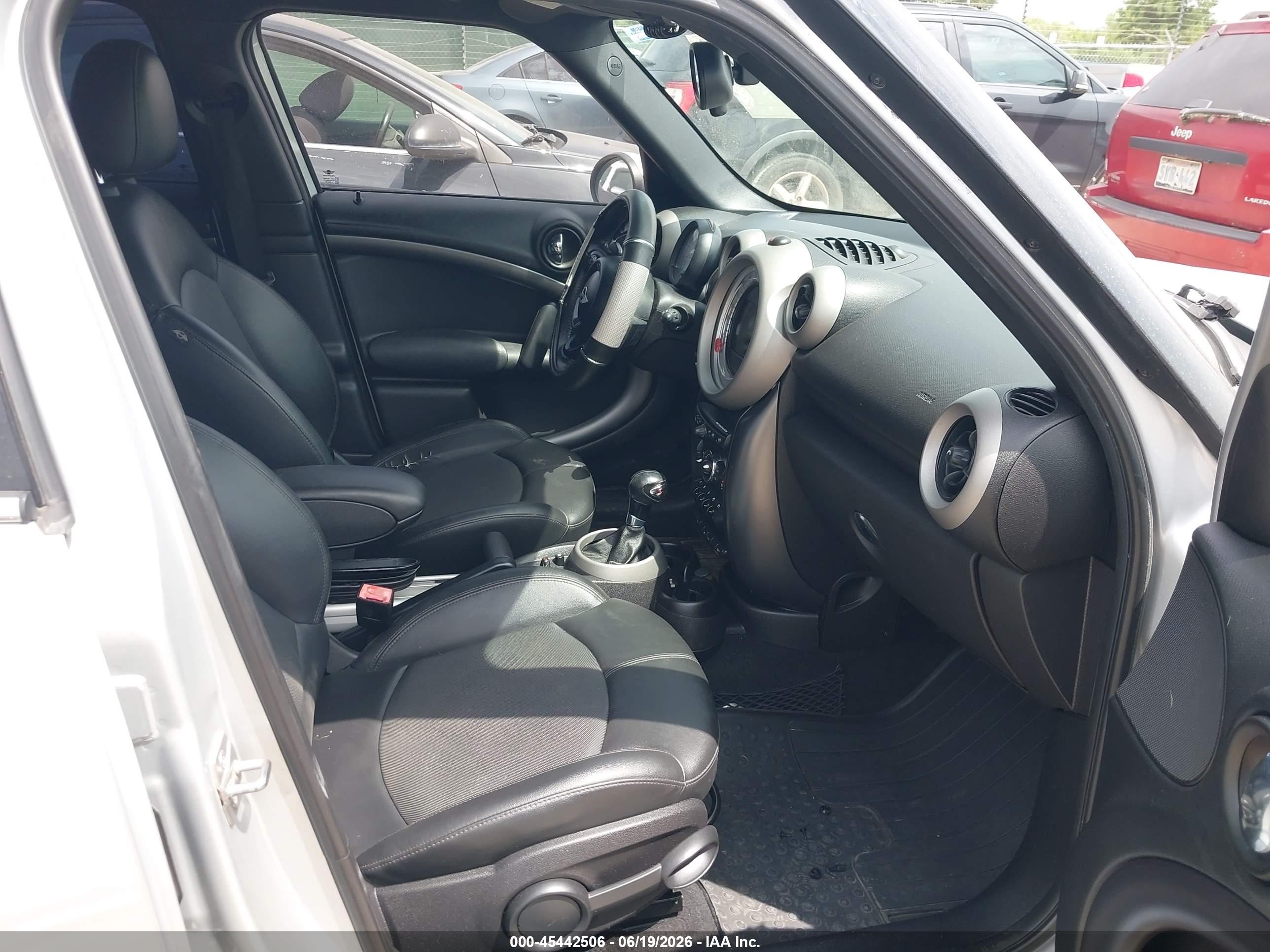 2012 Mini Cooper Countryman S Серебряный vin: WMWZC3C58CWL83823