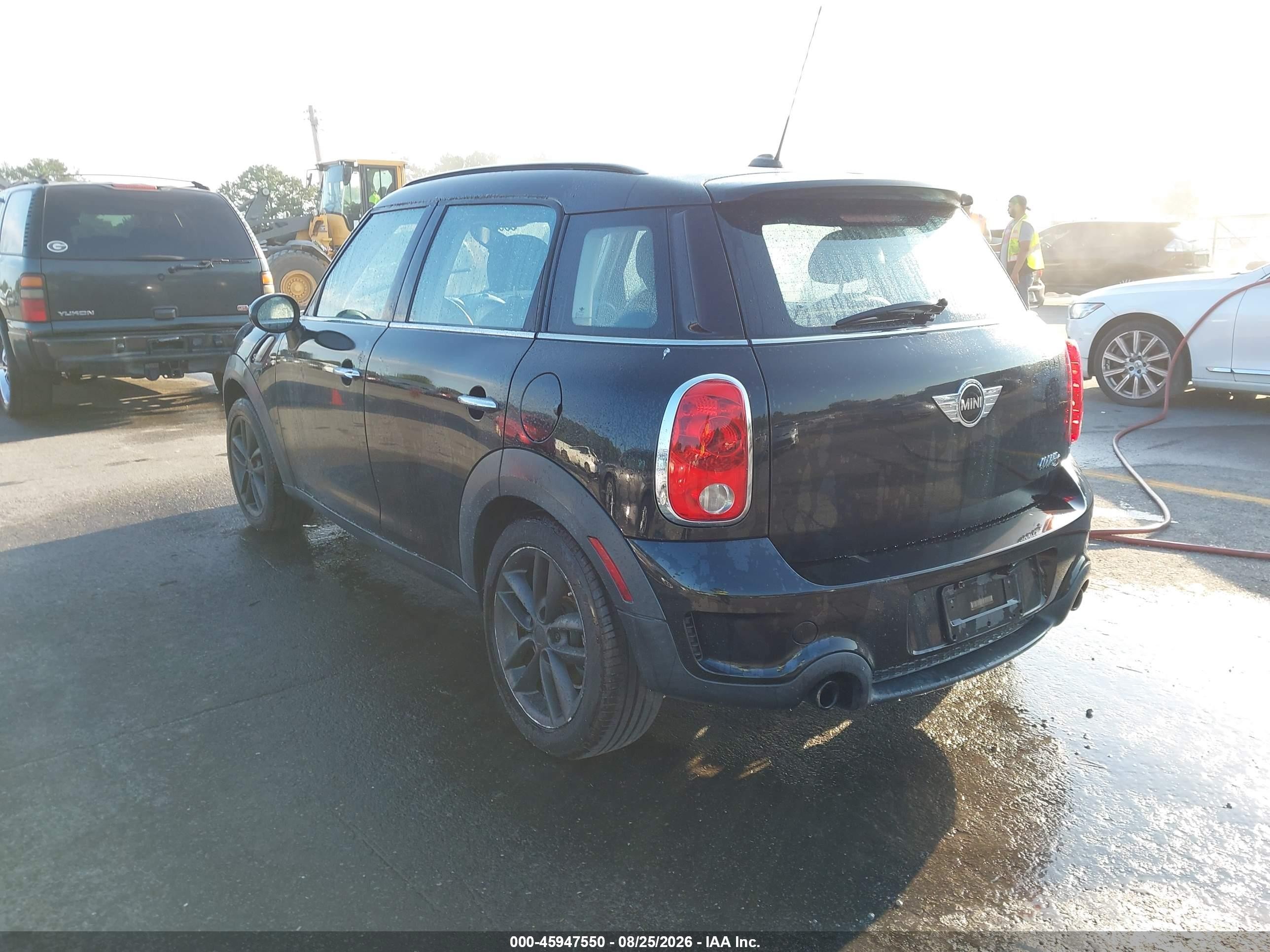 2012 Mini Cooper S Countryman   Black vin: WMWZC3C58CWL85443