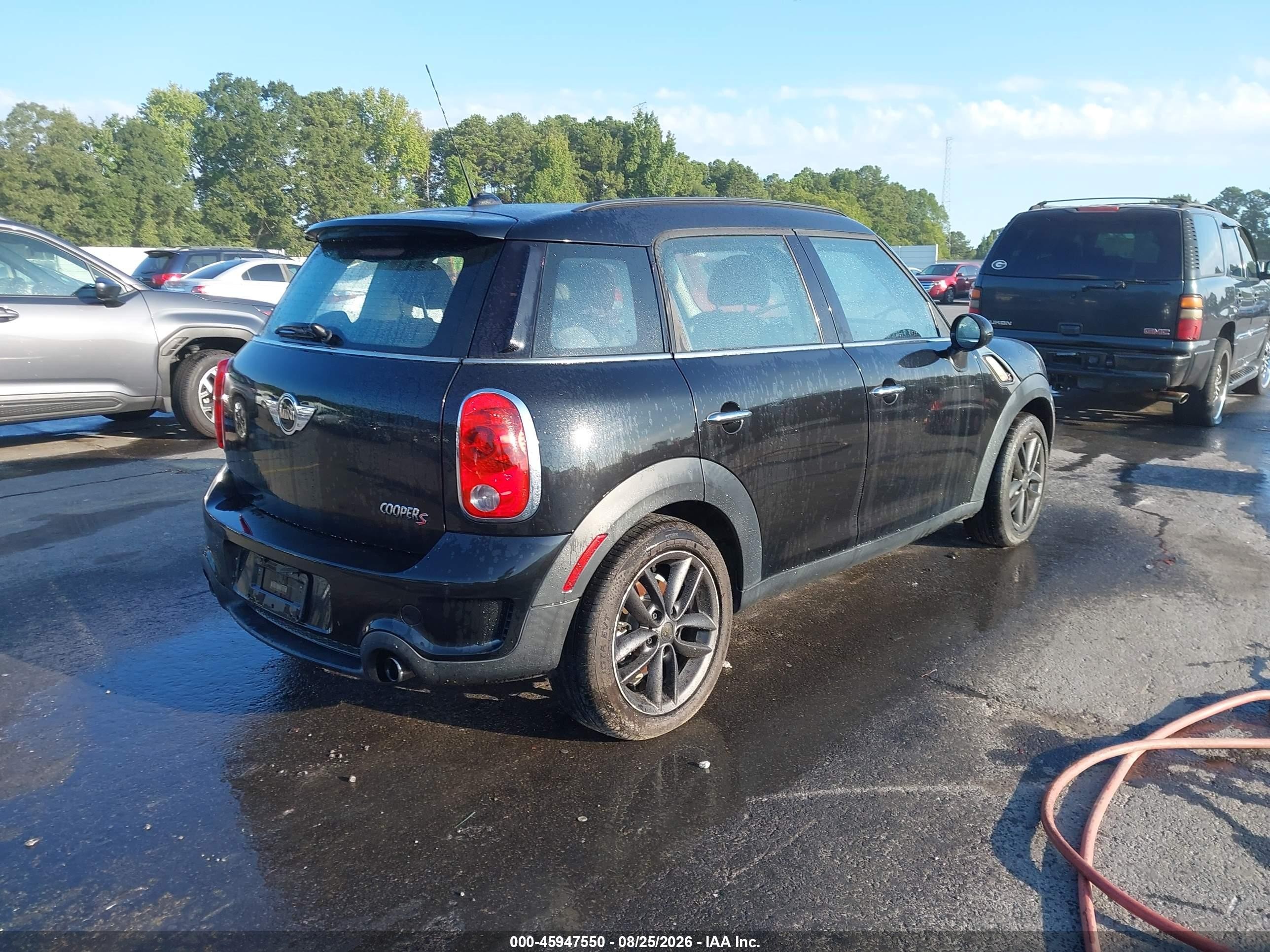 2012 Mini Cooper S Countryman   Black vin: WMWZC3C58CWL85443