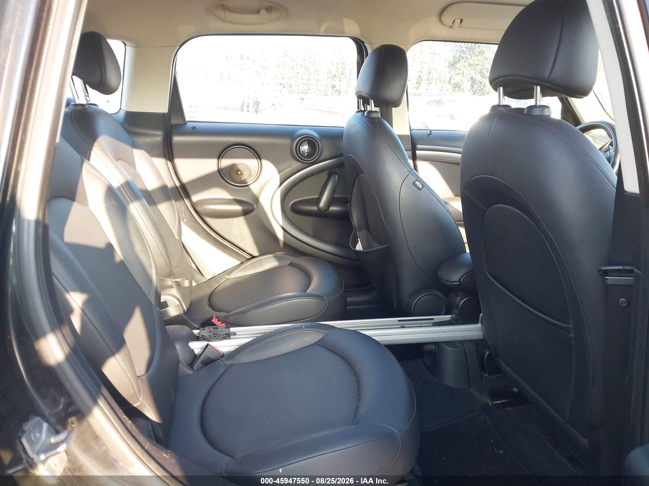 2012 Mini Cooper S Countryman   Black vin: WMWZC3C58CWL85443