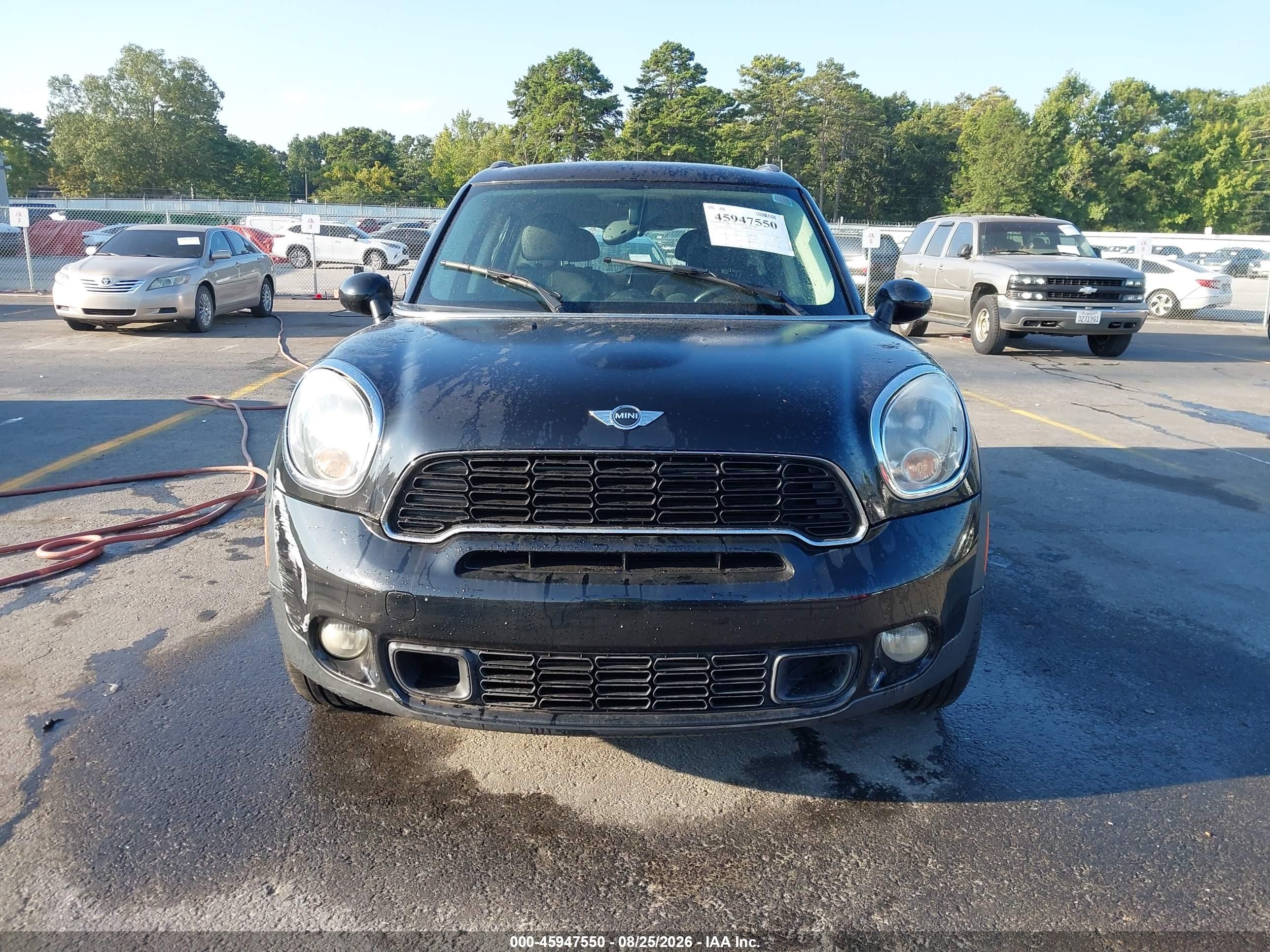 2012 Mini Cooper S Countryman   Black vin: WMWZC3C58CWL85443