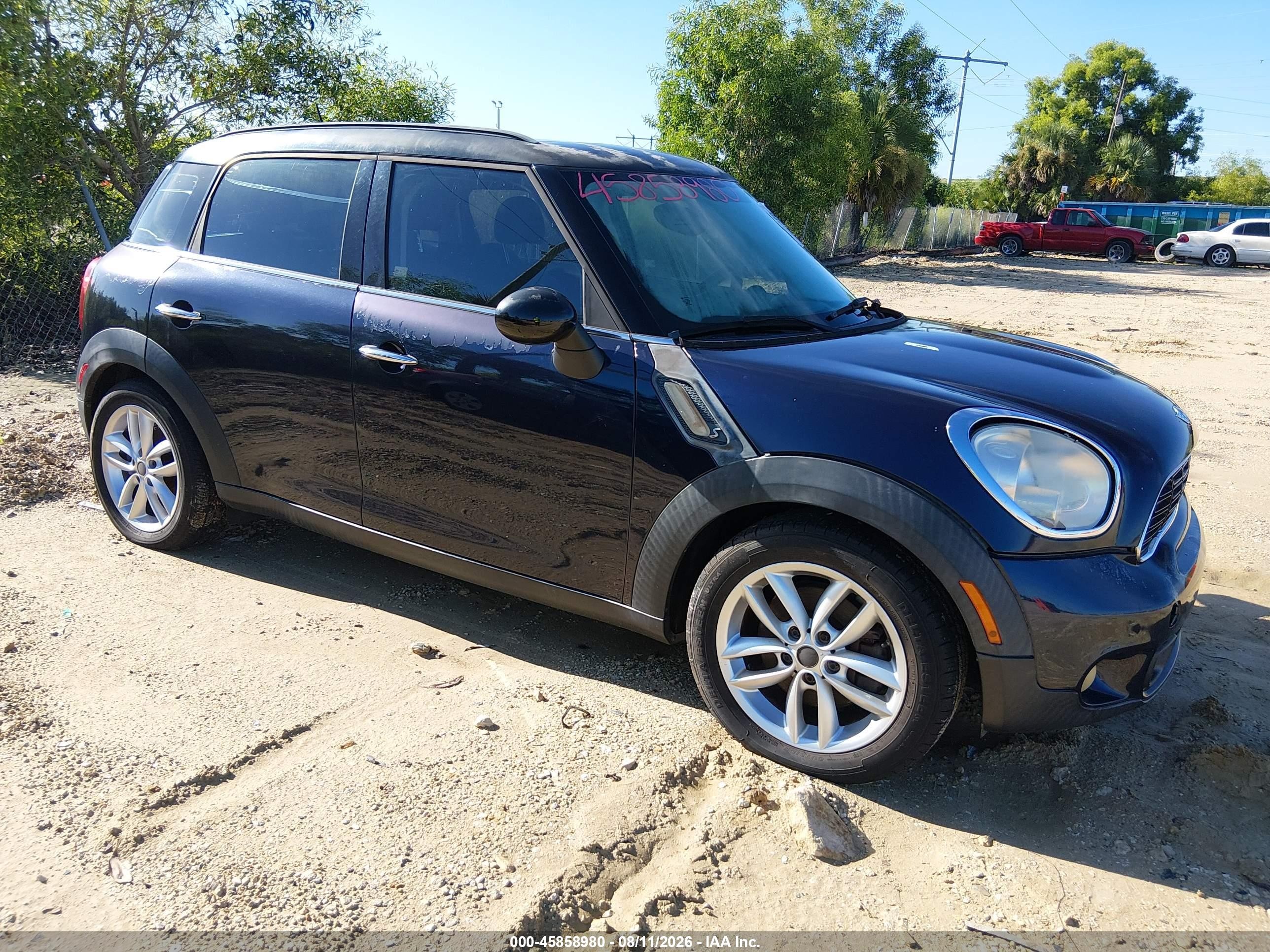 2013 Mini Countryman Cooper S Blue vin: WMWZC3C58DWP22940