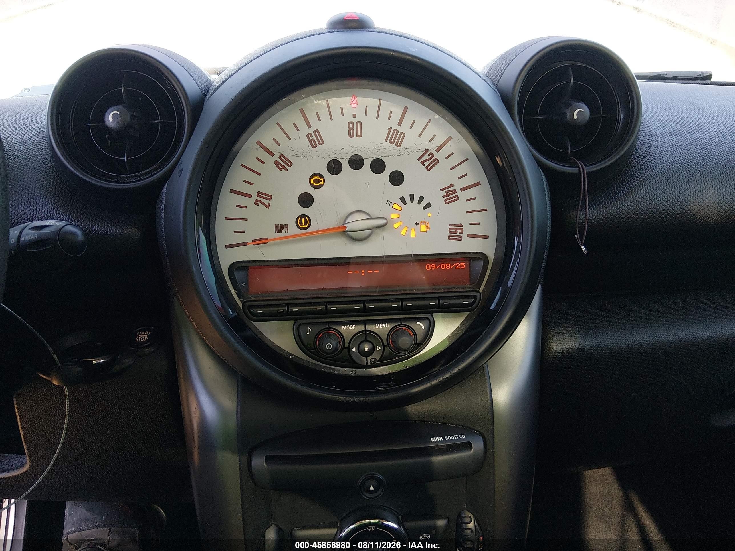 2013 Mini Countryman Cooper S Blue vin: WMWZC3C58DWP22940