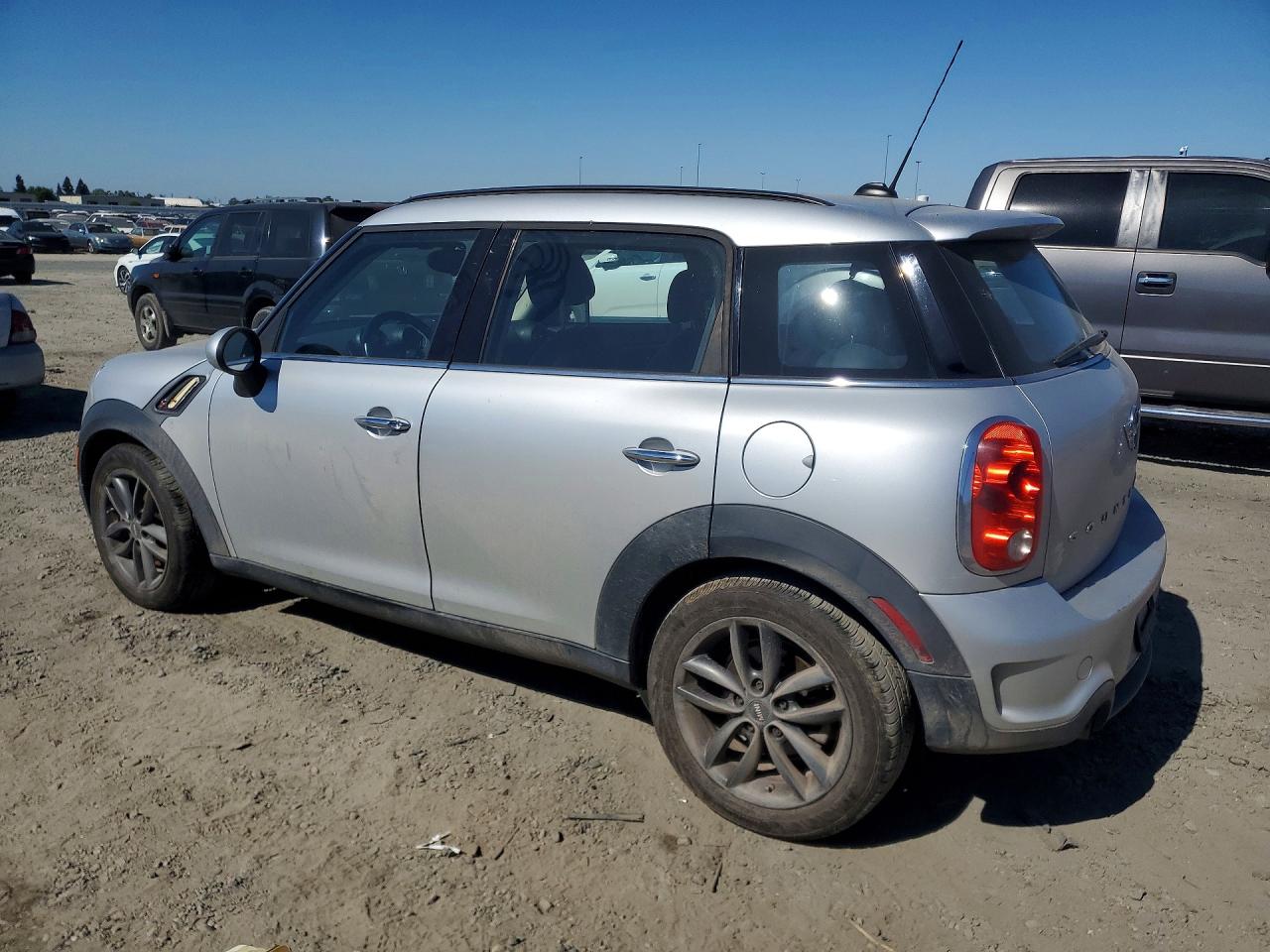 2014 Mini Cooper S Countryman Серебряный vin: WMWZC3C58EWP25614