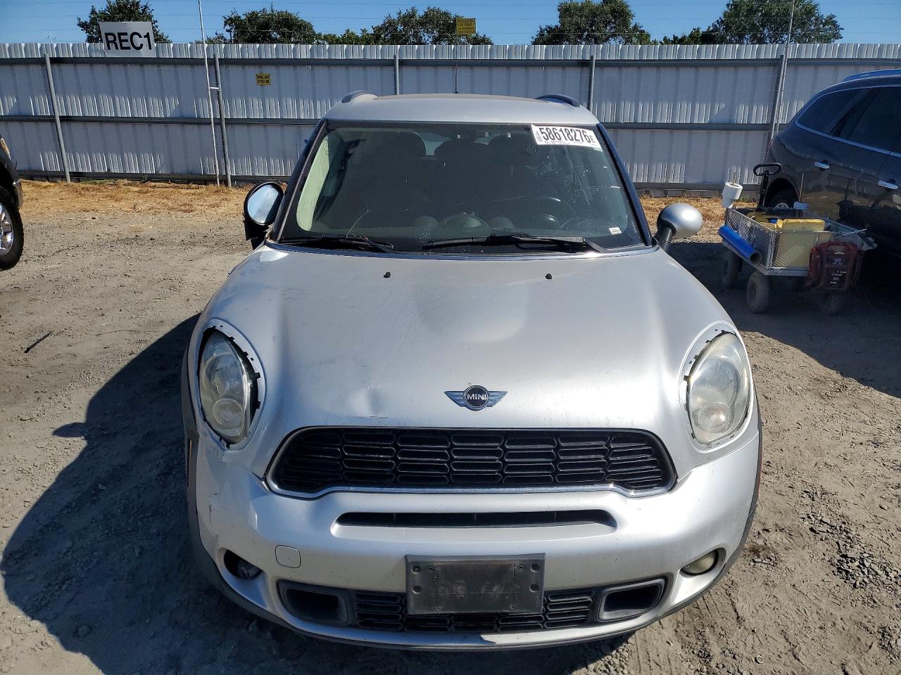 2014 Mini Cooper S Countryman Серебряный vin: WMWZC3C58EWP25614